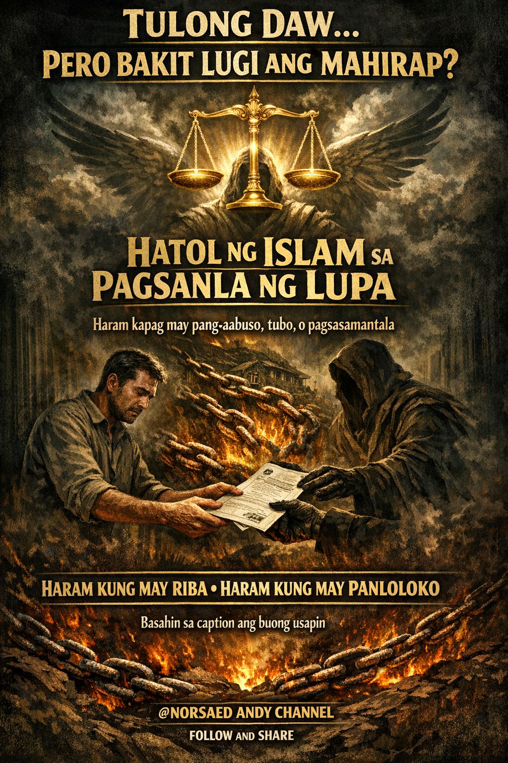 Norsaed - 🏞️ HATOL NG ISLAM SA PAGSANLA NG LUPA 📌 UNANG LINAWIN 👉 Ang ...