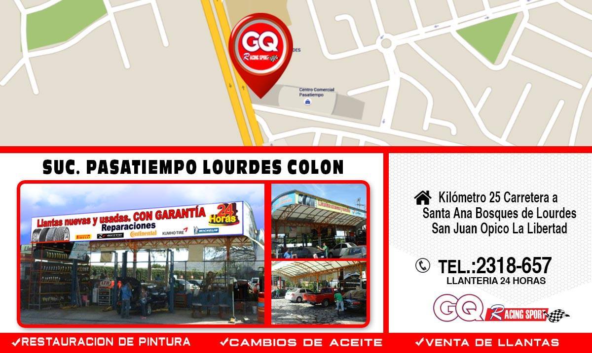 GQ Racing SPORT - Visita nuestra sucursal Lourdes, Comprueba la calidad ...