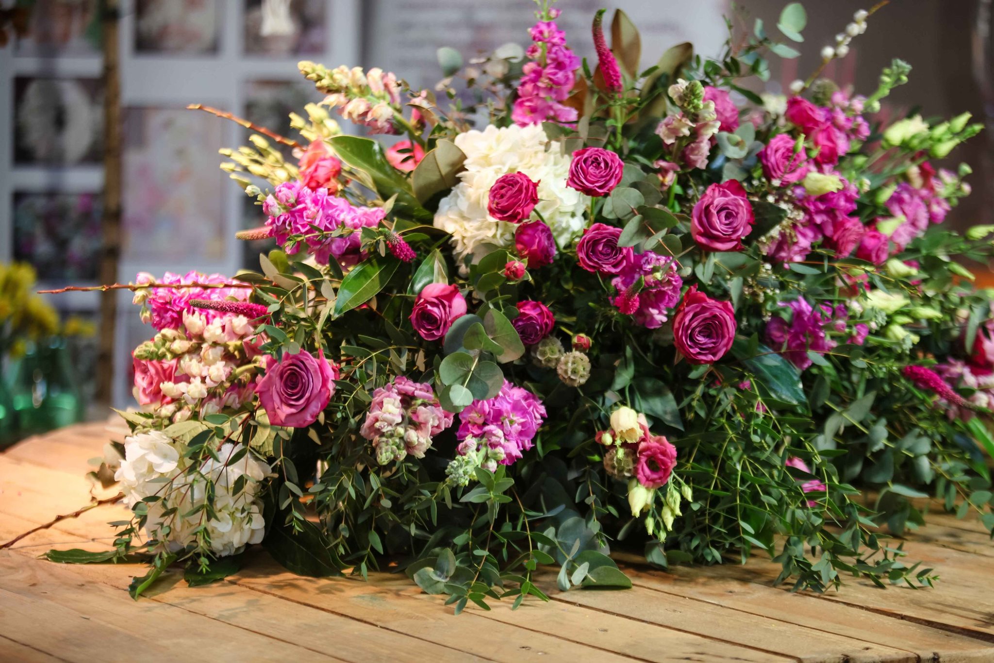Michelle Rose funeral florals