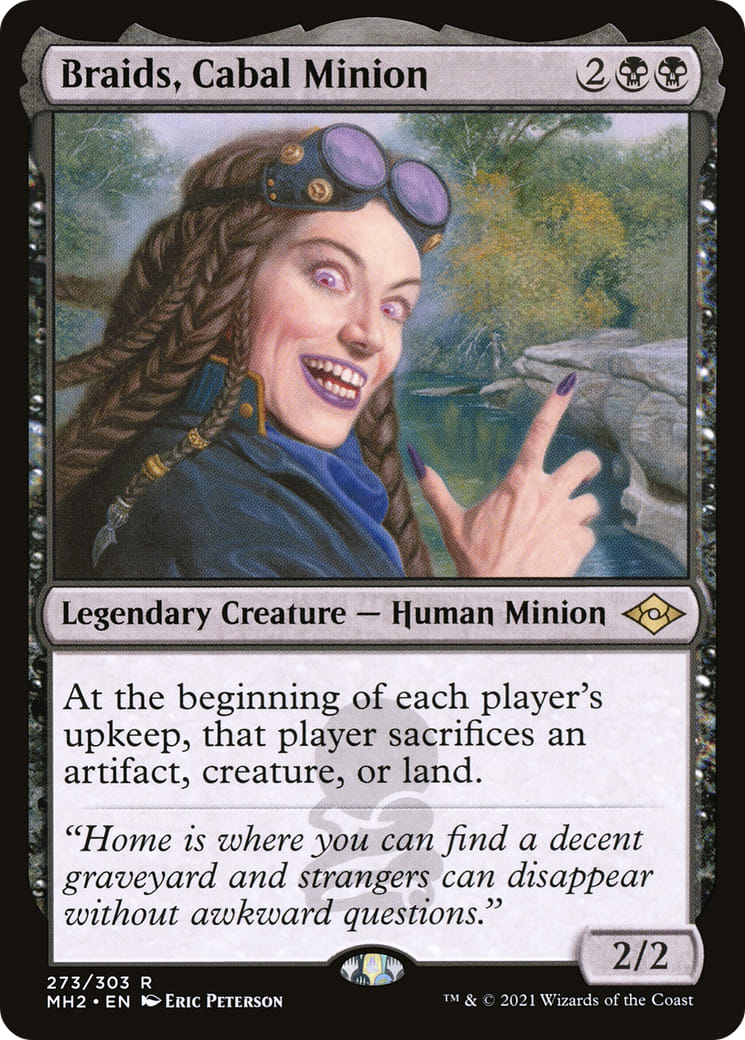 Is Braids, Cabal Minion unbanned in Magic: The Gathering?