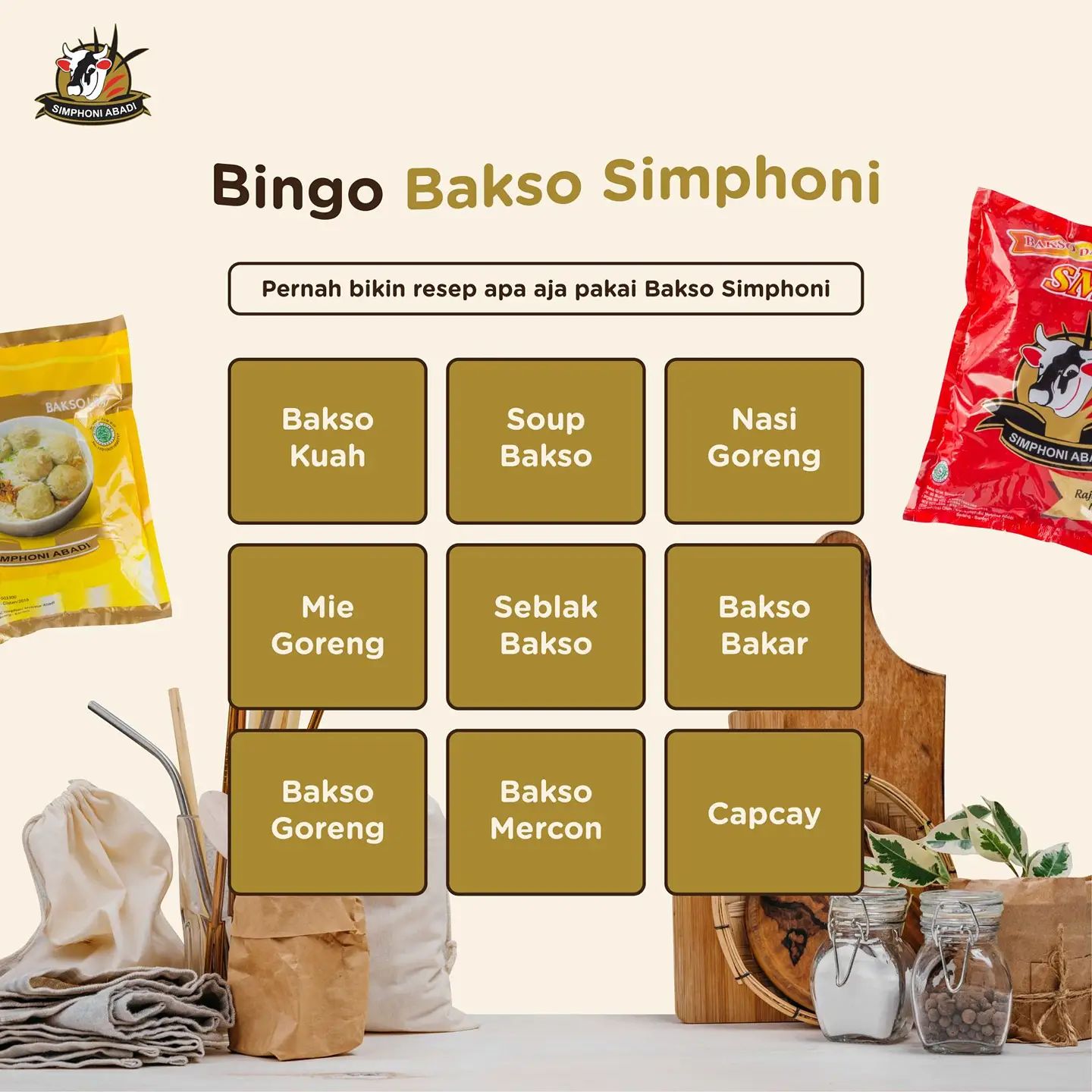 Bakso Simphoni Abadi - Berapa banyak nih garis bingo yang berhasil kamu ...