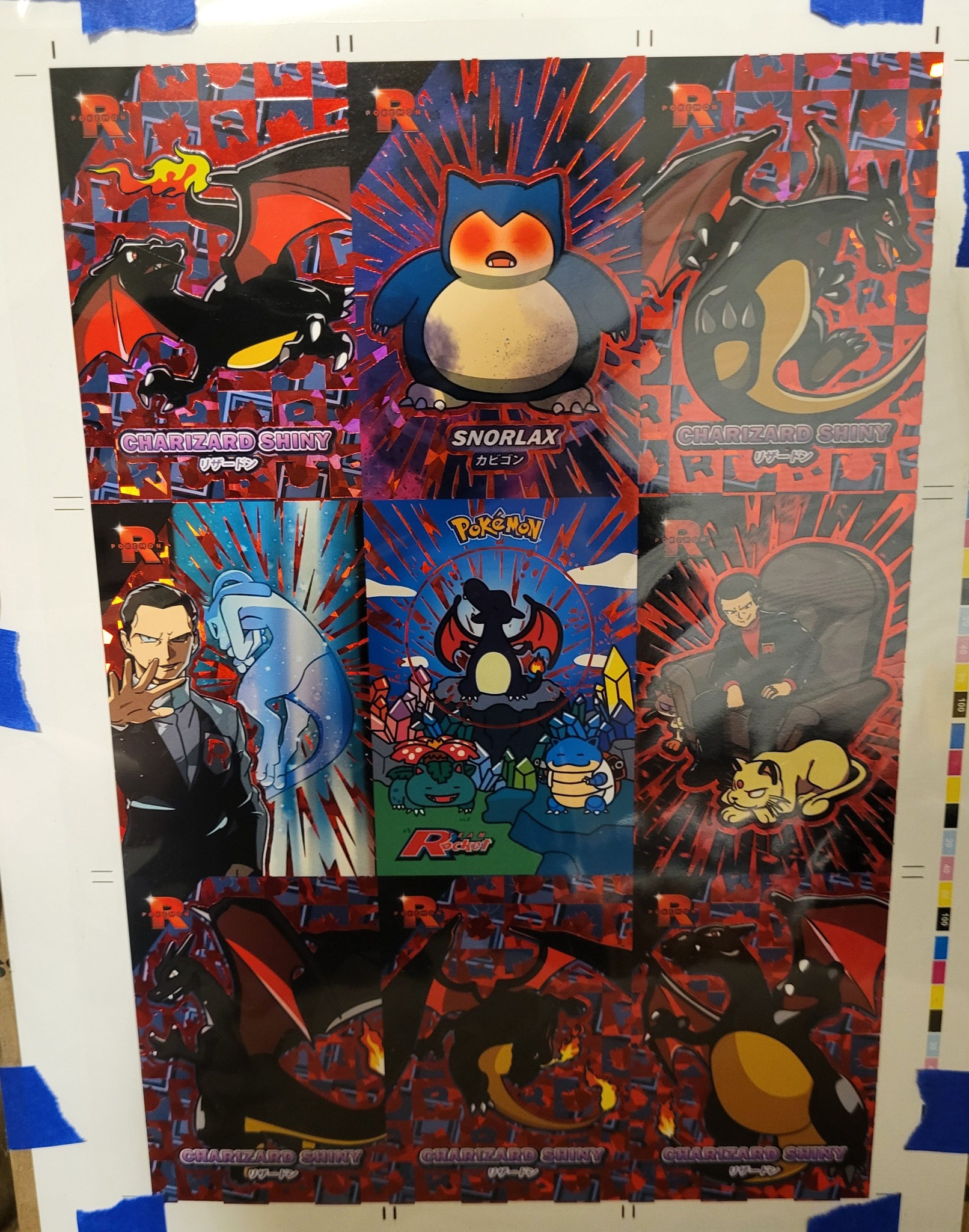 1997 Burger King Pokemon uncut sheets found