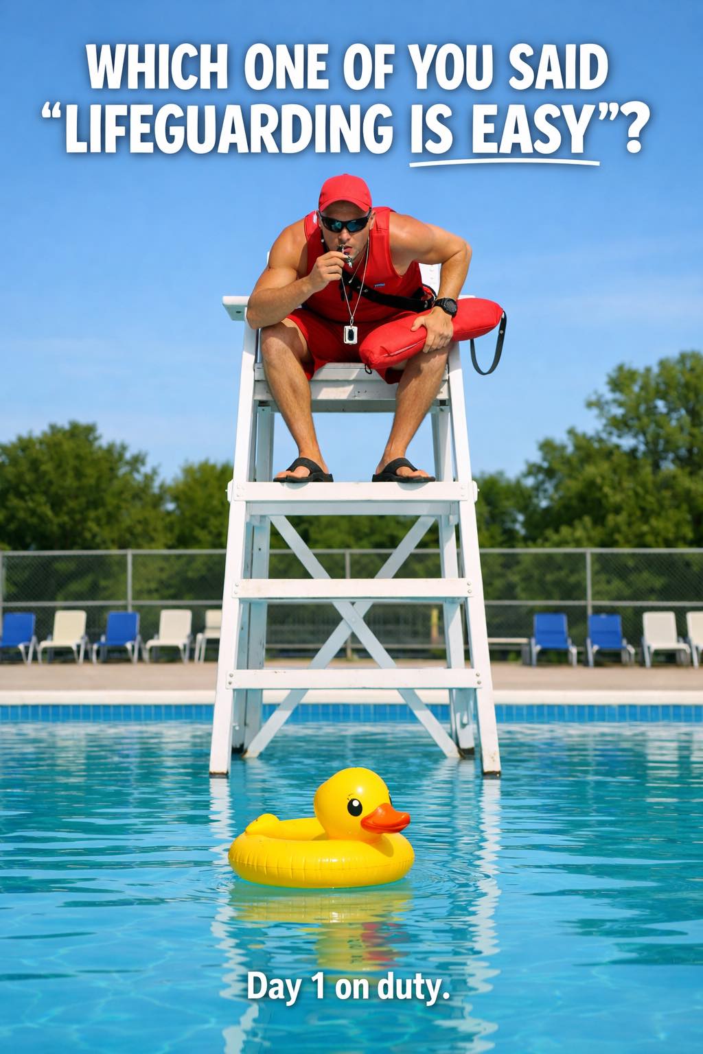Lifeguards | Drop your FUNNIEST AI-generated lifeguard image in the ...