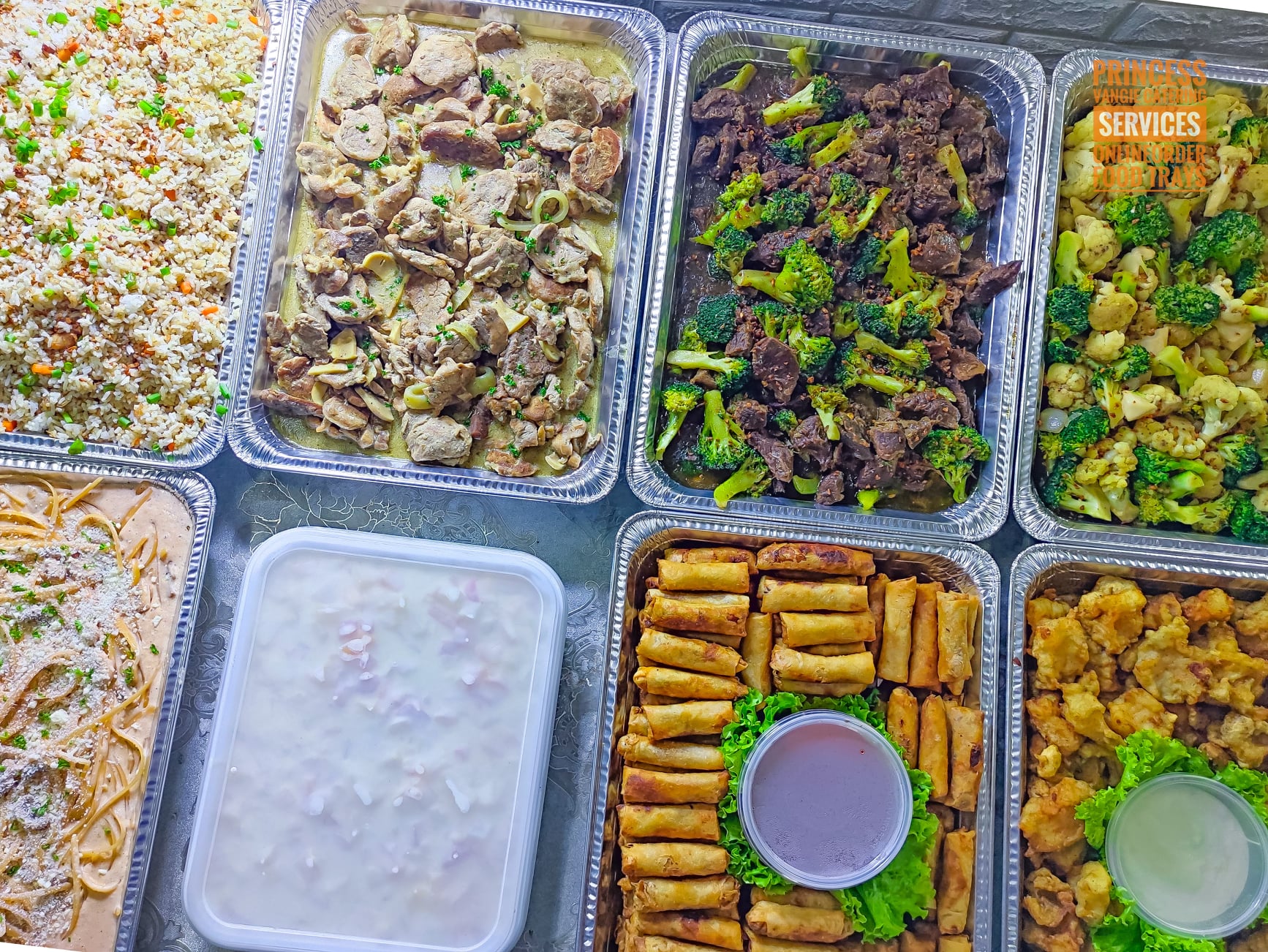 Princess Vangie Catering Services Online Order - 1. Vegetables and egg ...