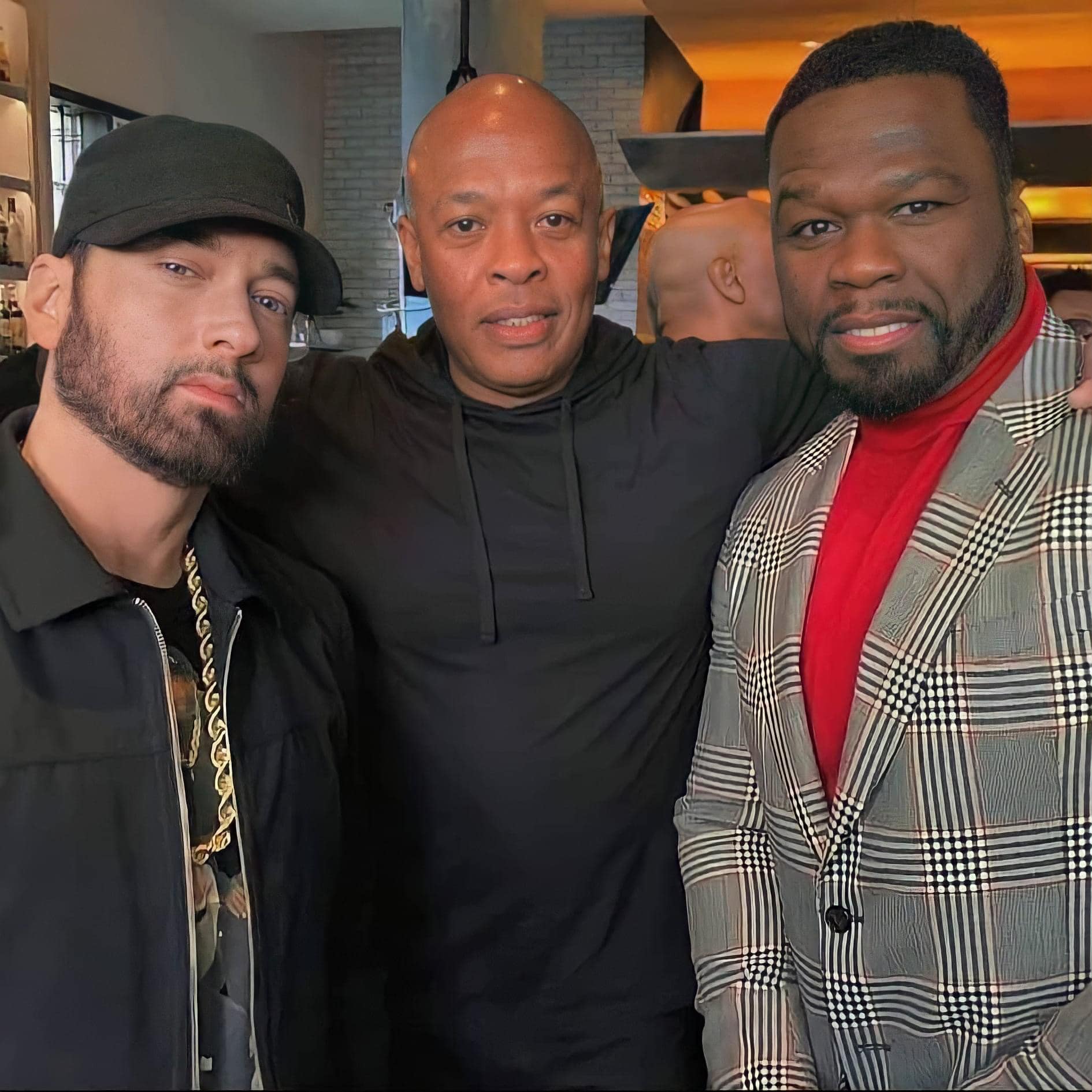📸 Eminem, Dr. Dre & 50 Cent 🔥🖤