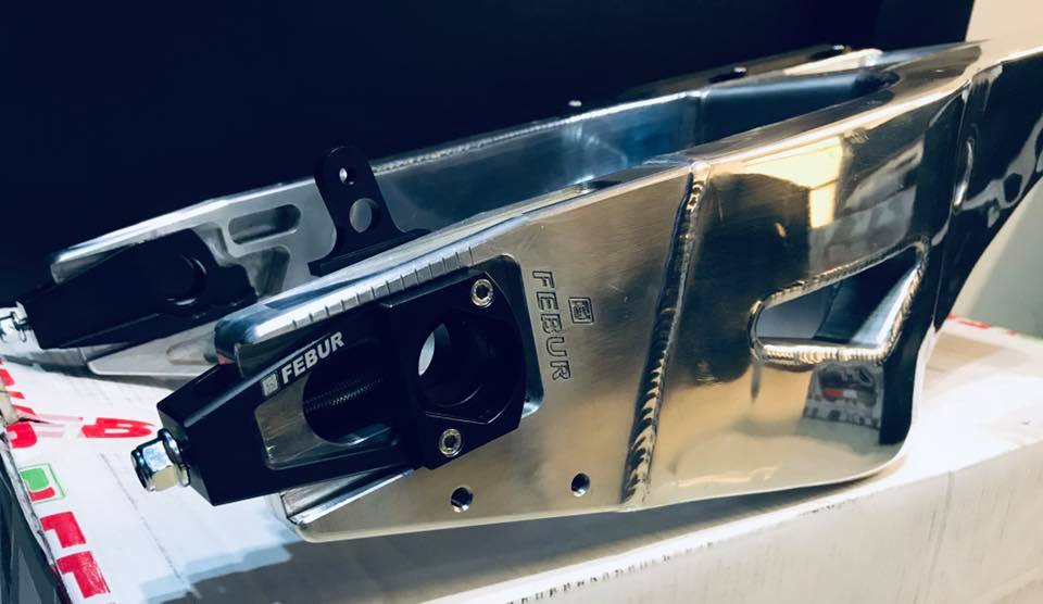 JMC parts - 為了競技而生的義大利品牌FEBUR 「🇮🇹FEBUR SBK競技鋁合金後搖臂」 .... | Facebook