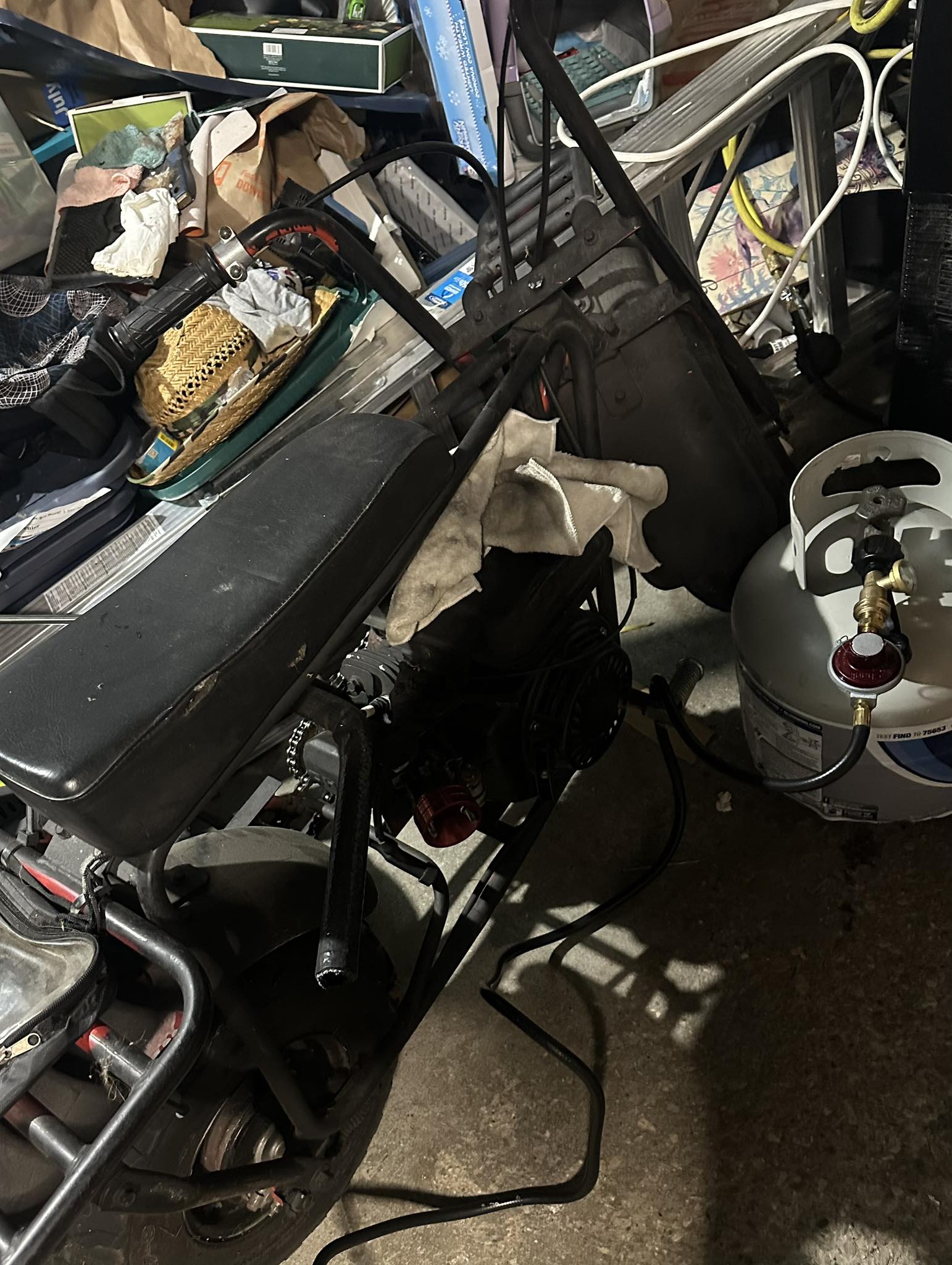 What suspension parts for Coleman 212cc mini bike?