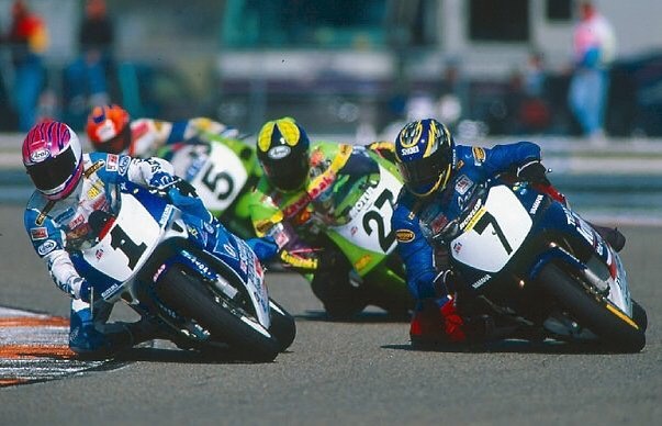 Jason Pridmore - Daytona week. Love this pic. 94 750 Supersport race. I ...