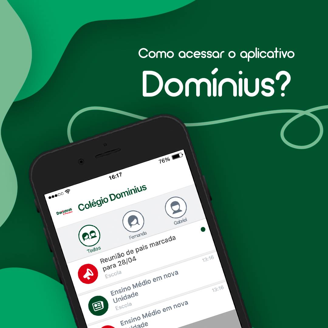 A nova forma de comunicação entre pais... - Colégio Dominius | Facebook