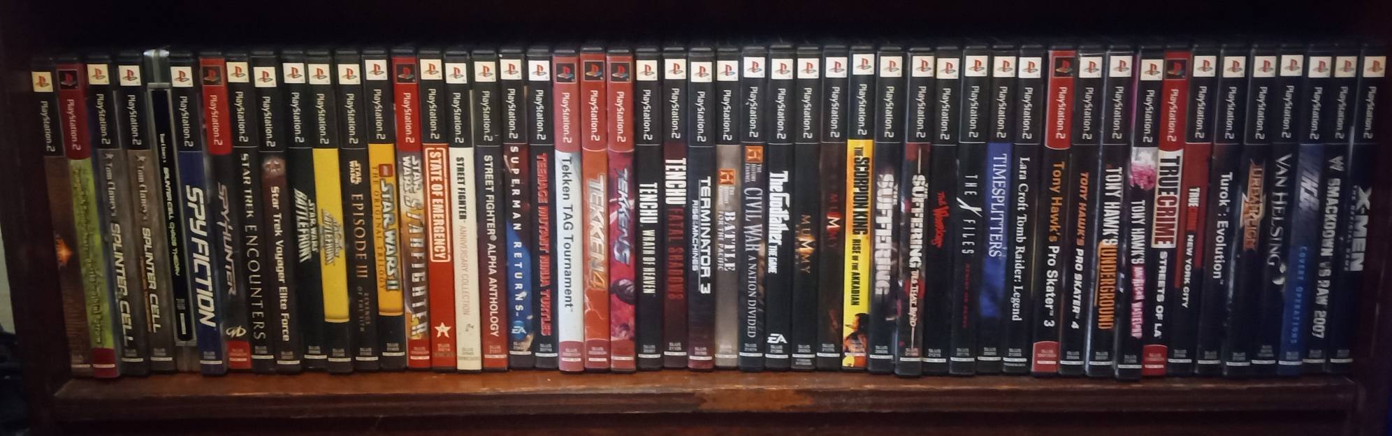 And the collection grows! Full set of games for ps2 Most of the