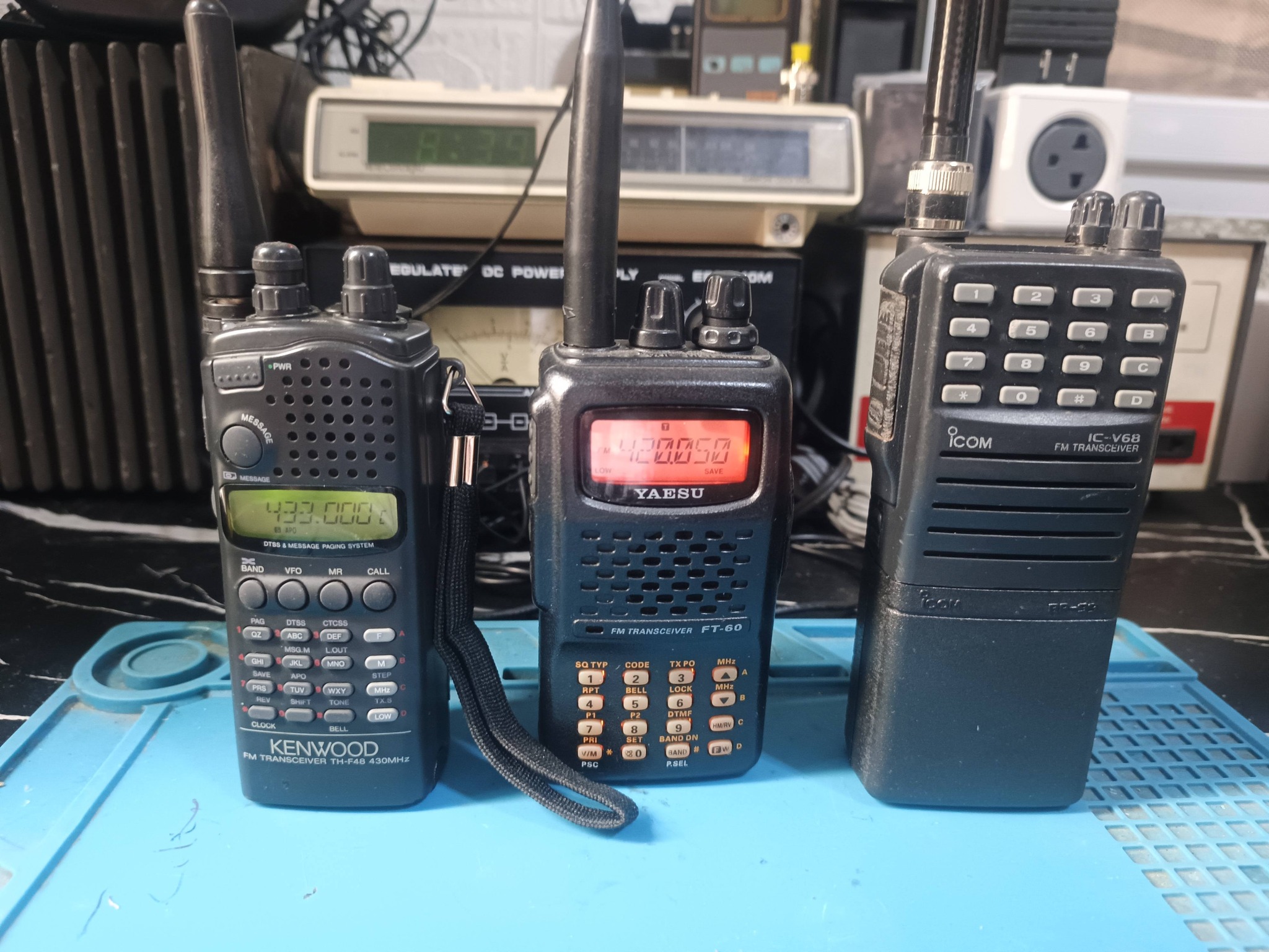 トランシーバー YAESU FT-73 KENWOOD DEMITOSS ICON IC-2S Amazon.com