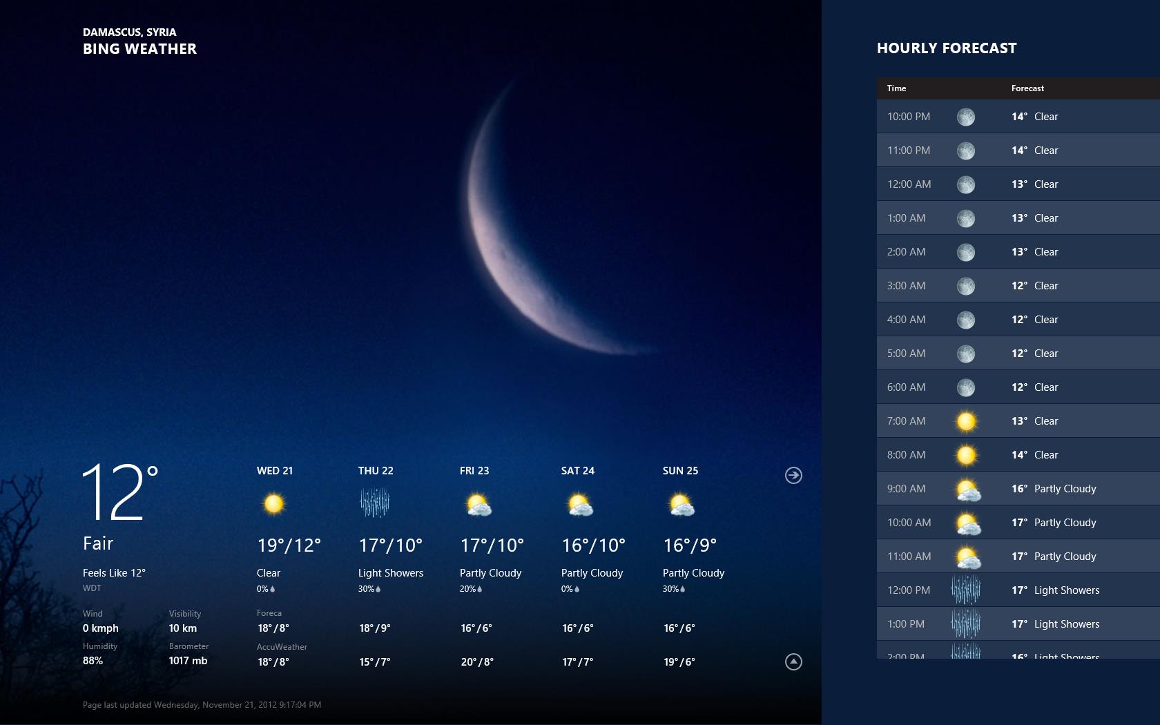 Damascus weather , حالة الطقس في دمشق