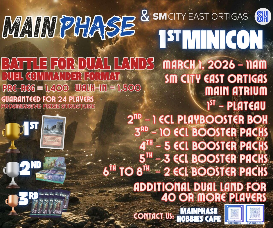 MainPhase MiniCon - Battle For Dual Lands