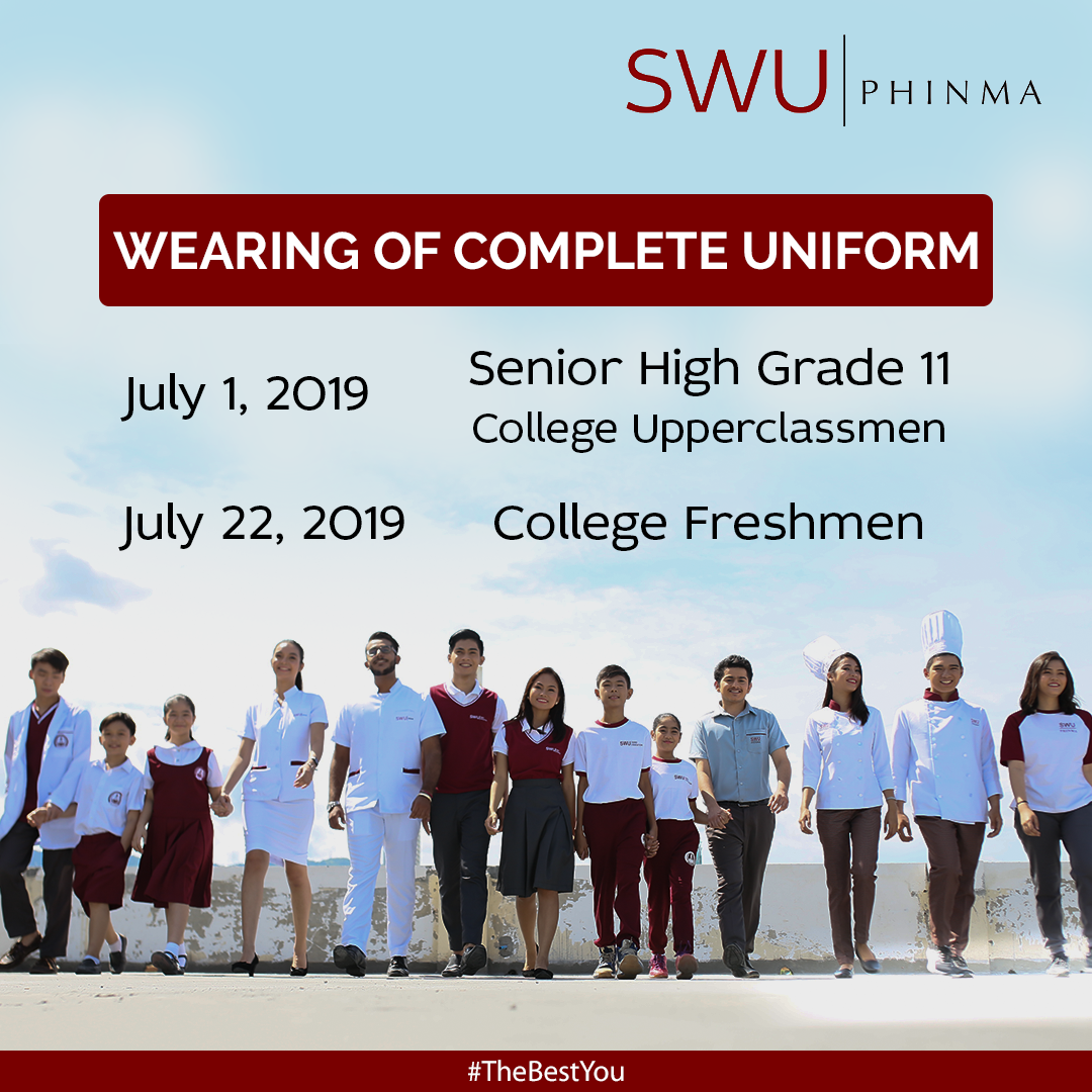 Please be guided by the... - Southwestern University PHINMA