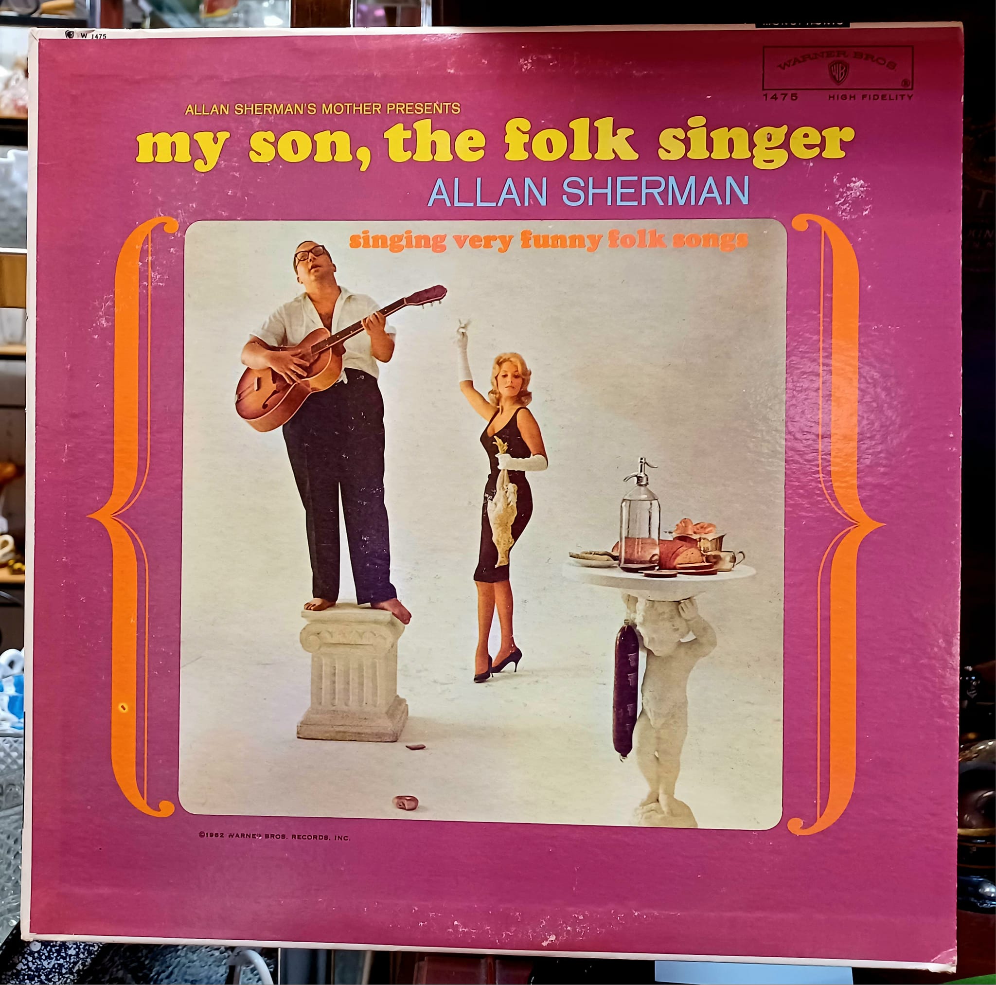 Allan Sherman's Humorous Album My Son, the Folk Singer