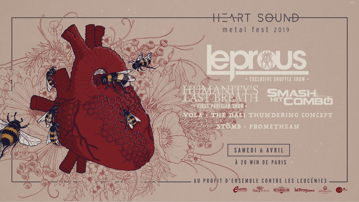 Affiche Heart Sound Metal Fest