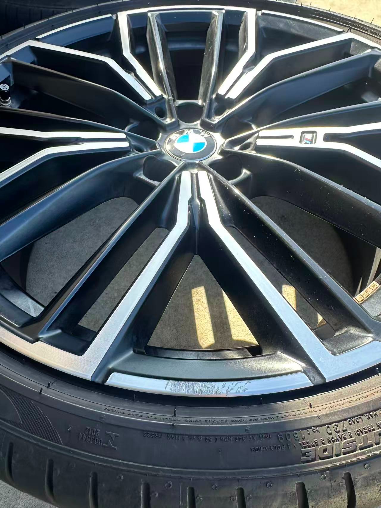 OEM 20” BMW 846M Wheels & Pirelli P-Zero Tires - 2023 M550i Take-offs ...