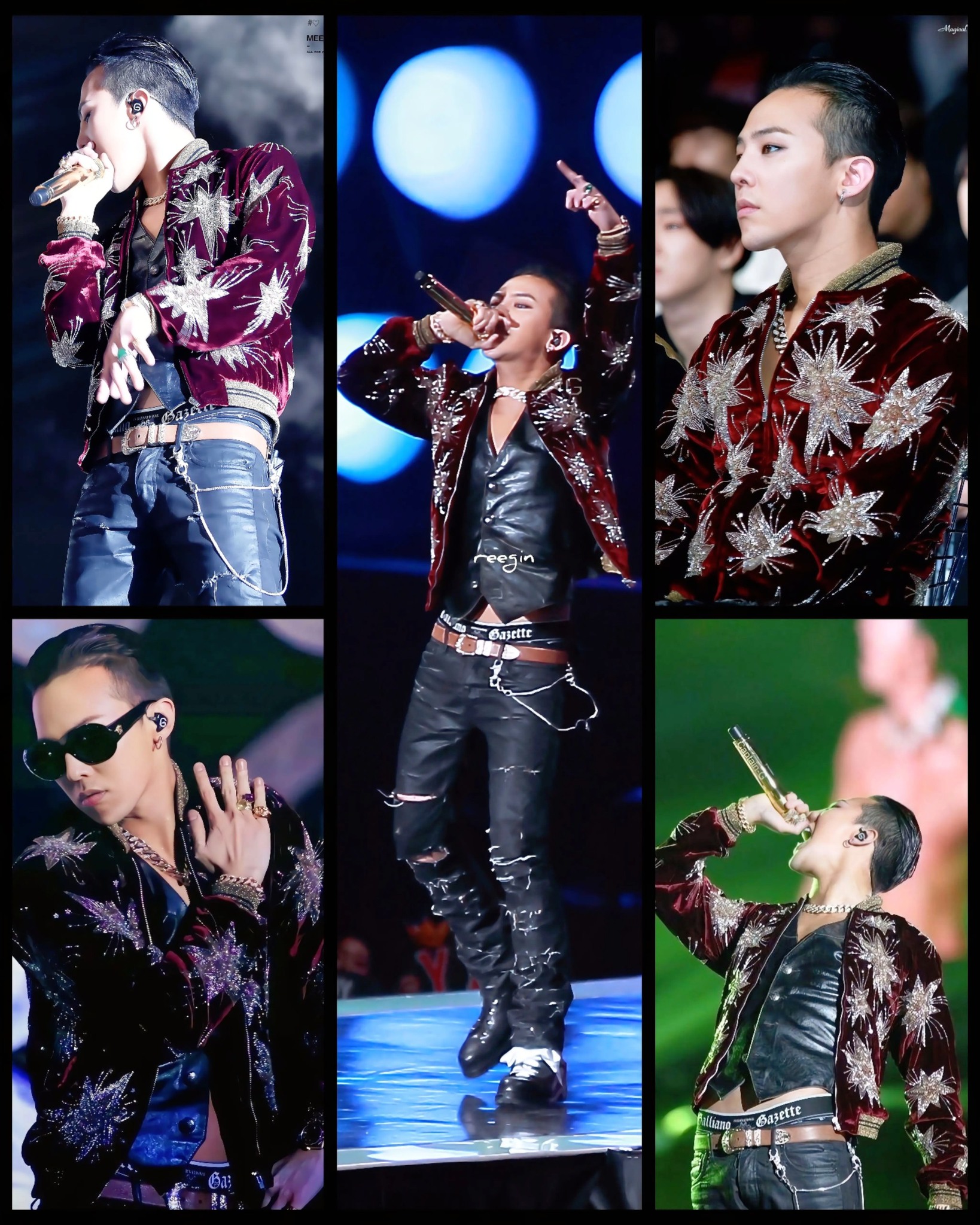 G-Dragon shines with BigBang members