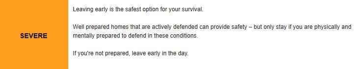 ⚠️TOMORROW'S SEVERE... - Blaxland Ridge Rural Fire Brigade | Facebook
