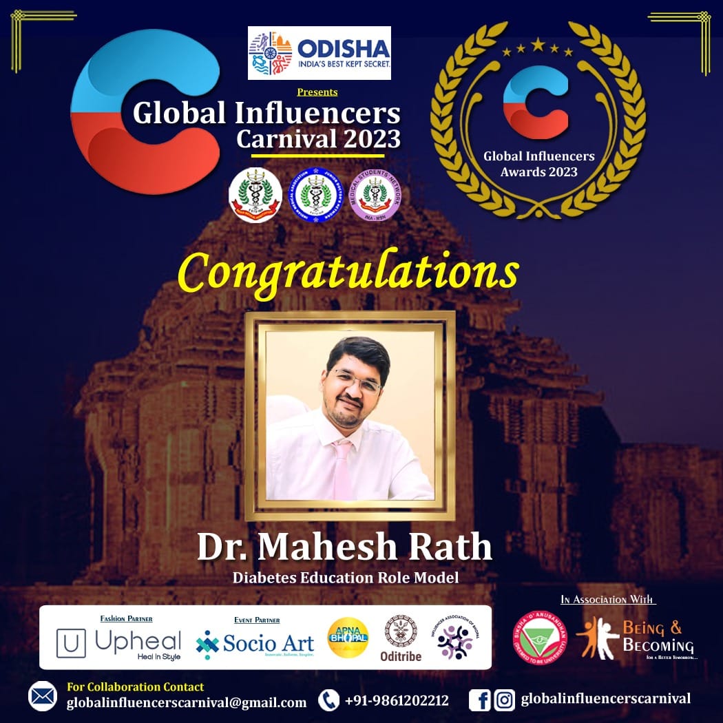 Global - Congratulations to Dr. Mahesh Rath on being selected as the ...