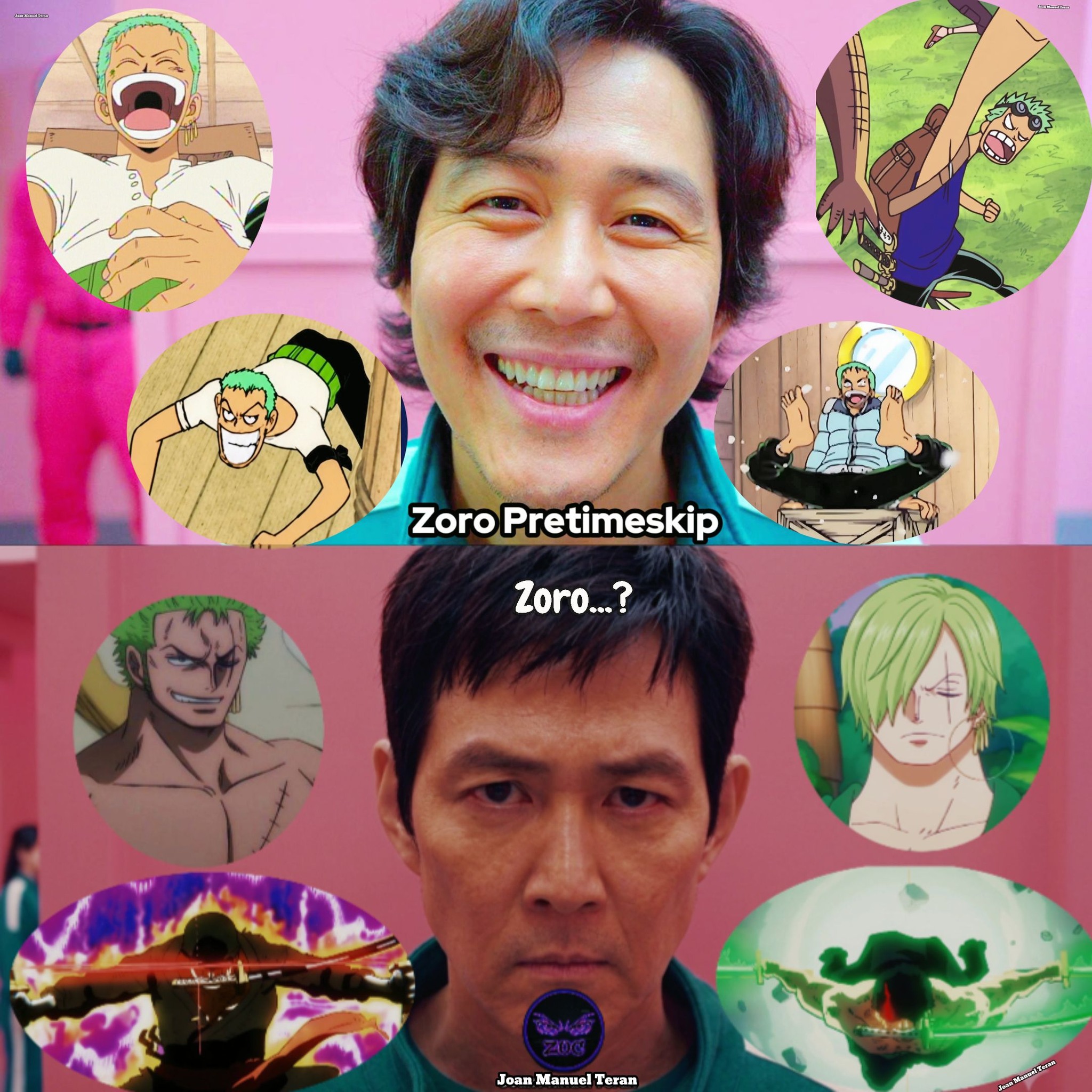 まりも So Zoro does no diff here. I guess he just needed that motivation 🤣