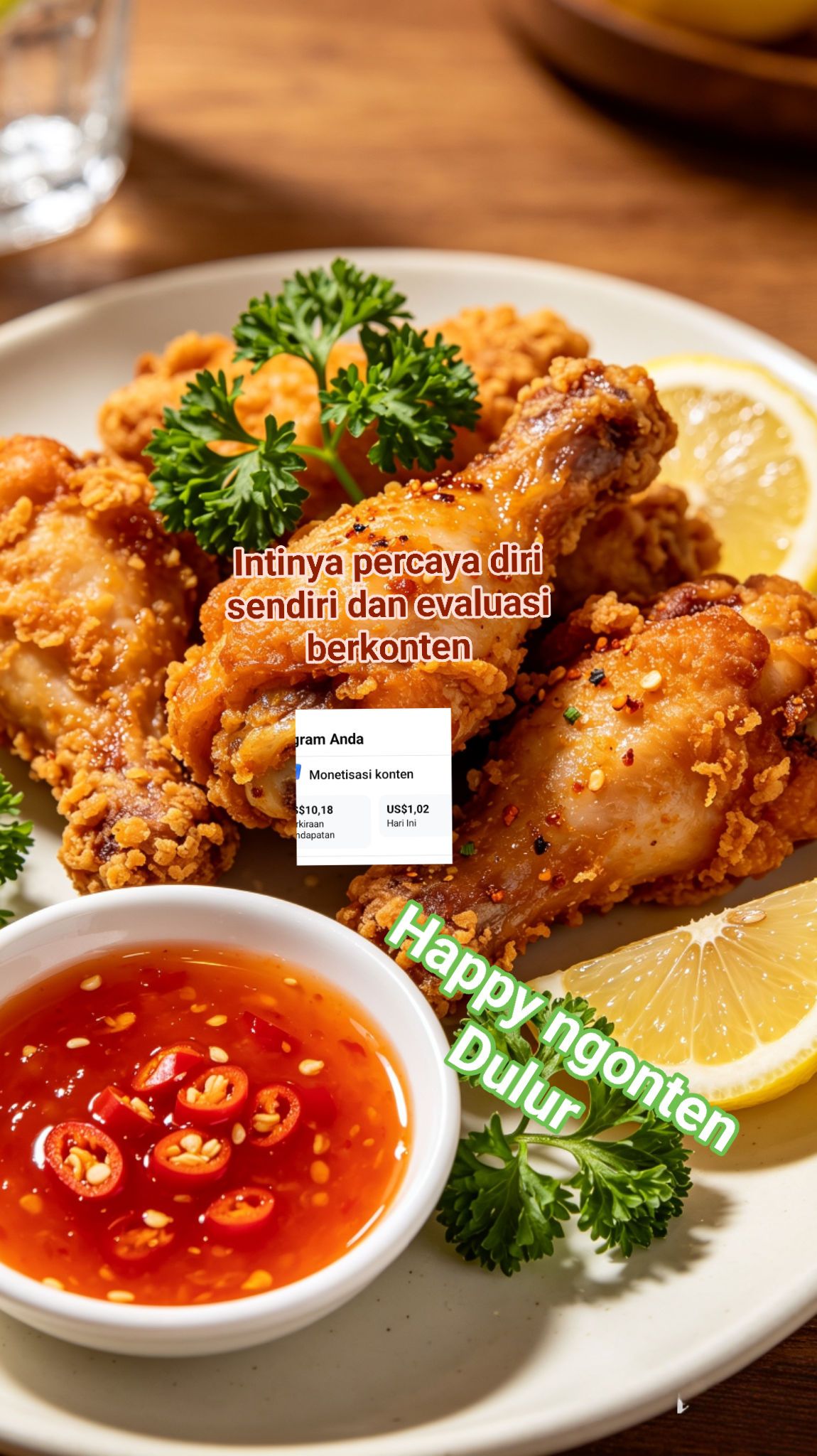 Now this is what you call FRIED CHICKEN! 🍗
