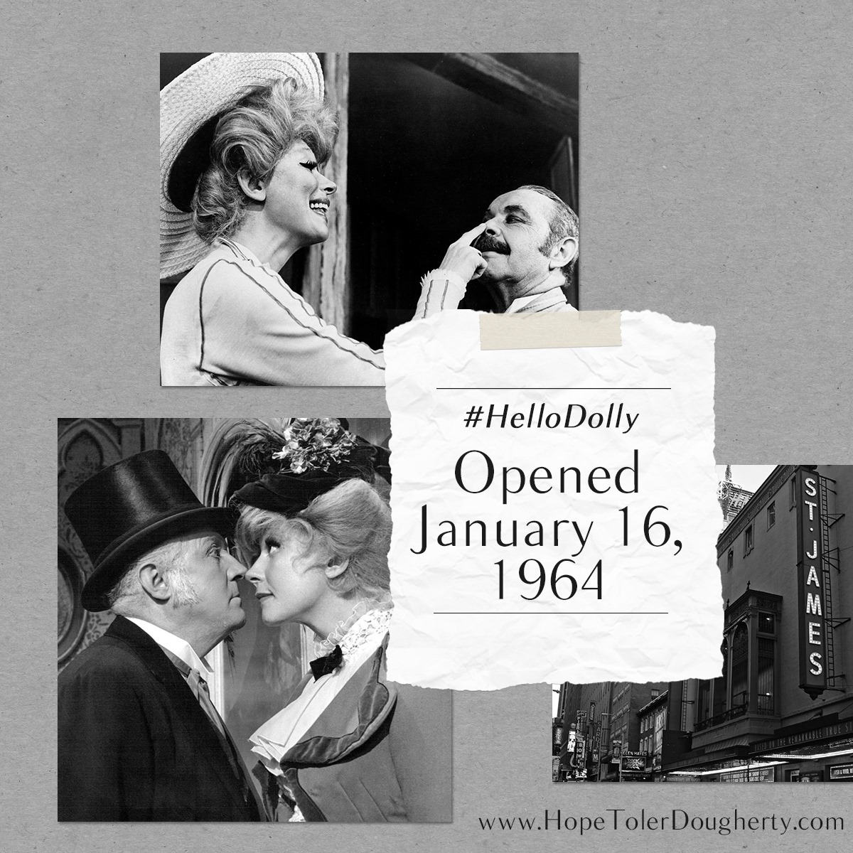 Happy 56th Anniversary To Hello Dolly That Was First Released On
