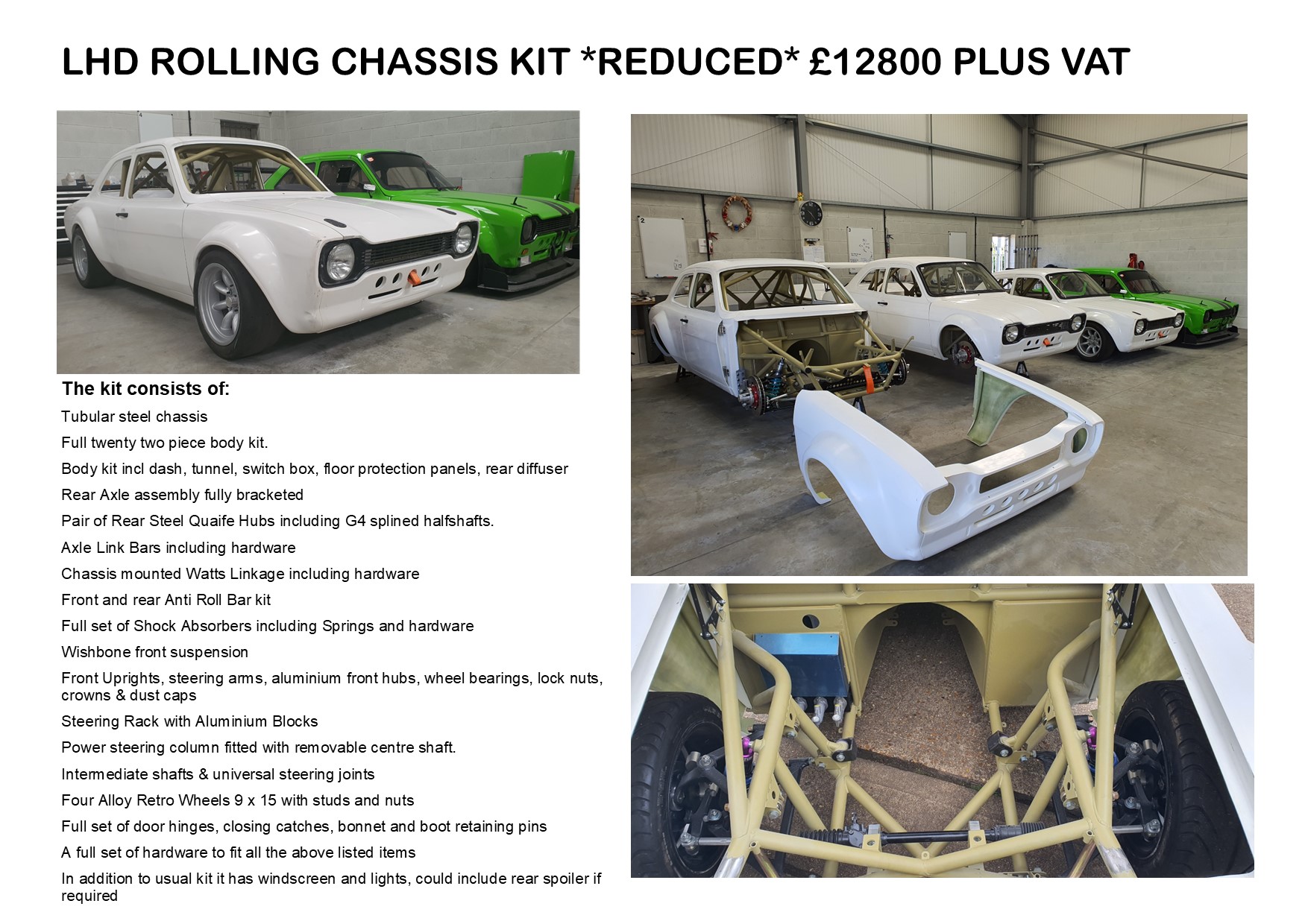 SHP Engineering - LHD rolling chassis kit must go as was... | Facebook