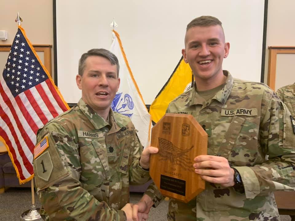 NMU Army ROTC - This next award recognizes the top cadet... | Facebook