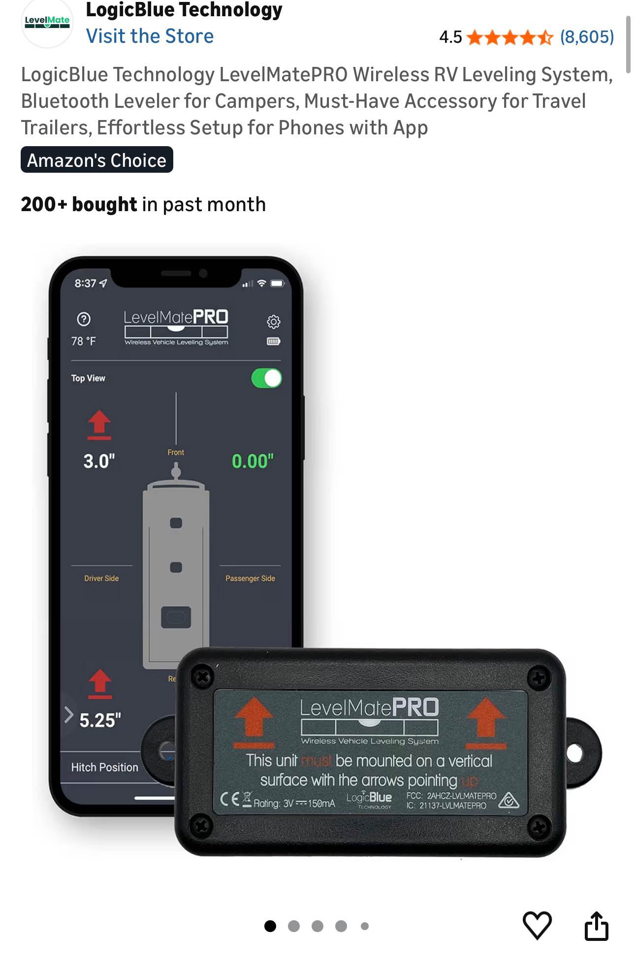 LevelMate Pro - RV/Camper - Levels - White Plains, Maryland | Facebook ...