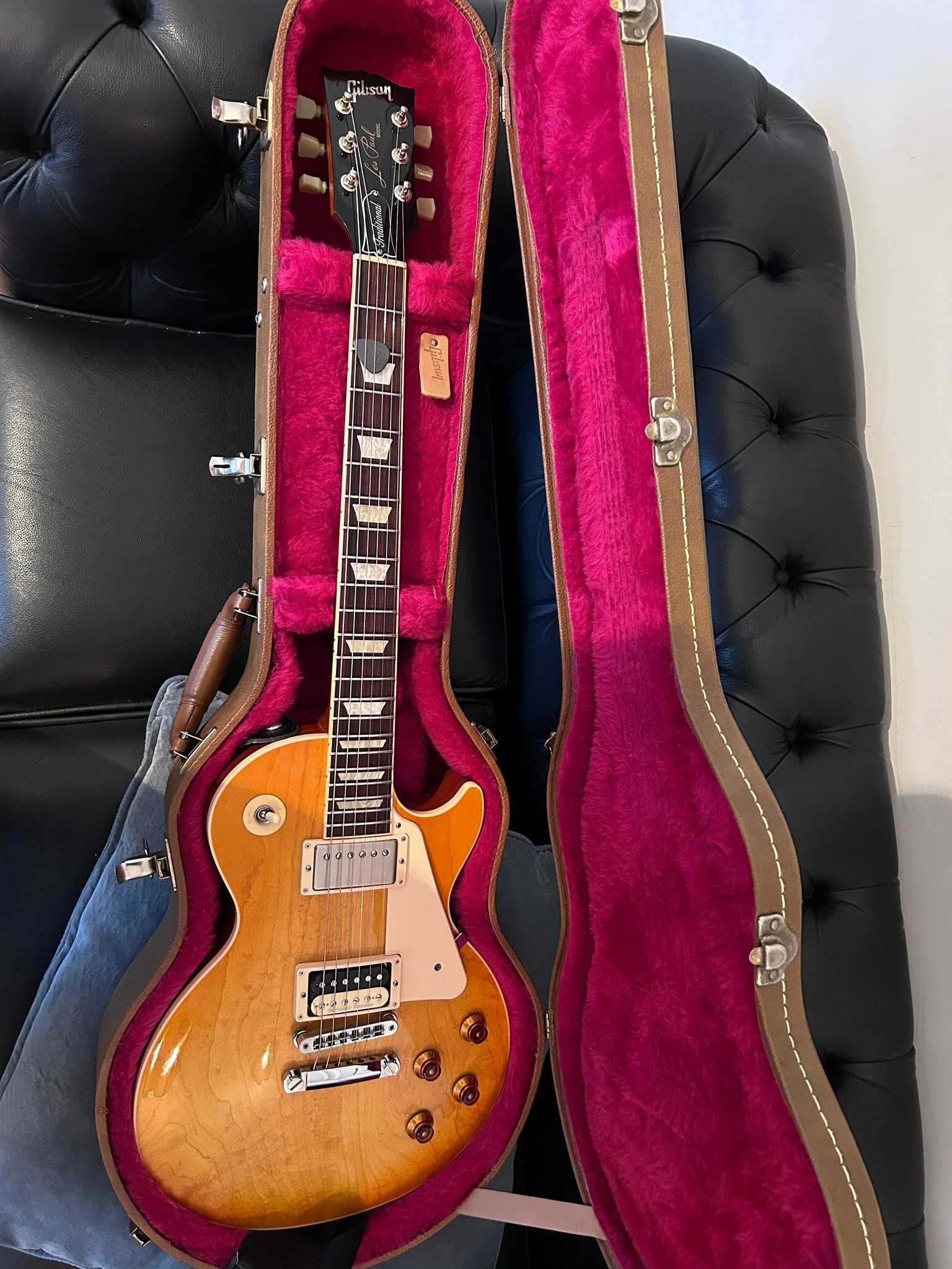 2016 Gibson Les Paul Standard in Lemon Burst with Seymour Duncan