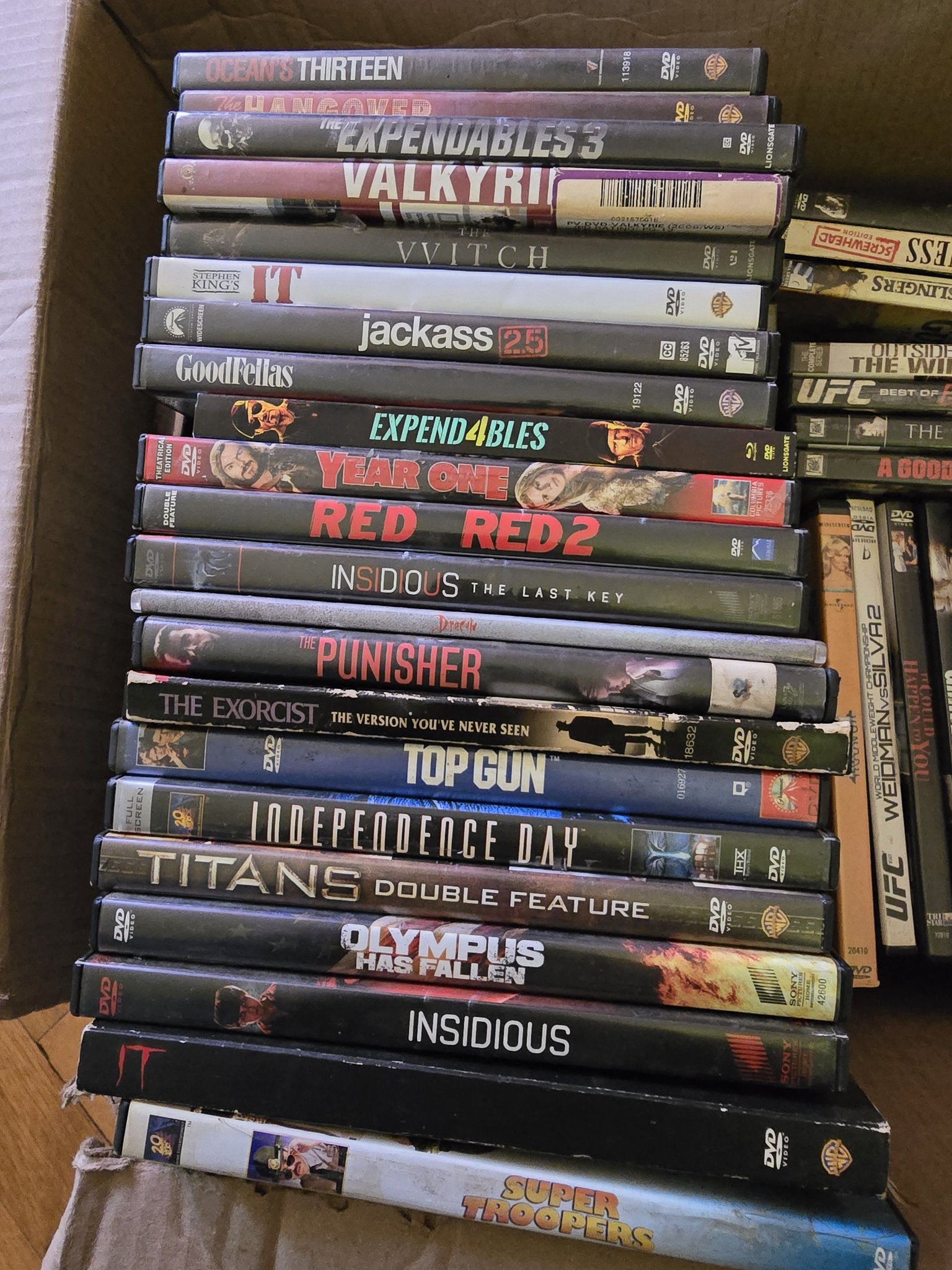 Notable DVD finds in $20 movie box haul