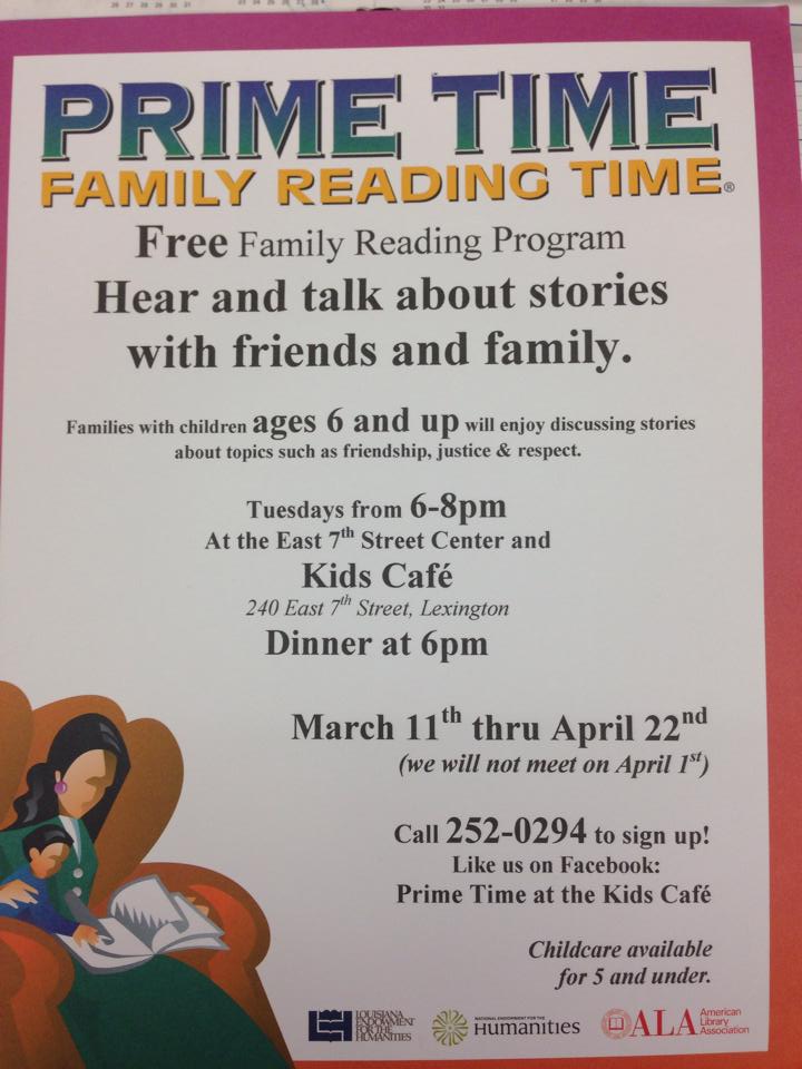 Prime Time at the Kids Cafe - Prime time..!!!!! | Facebook