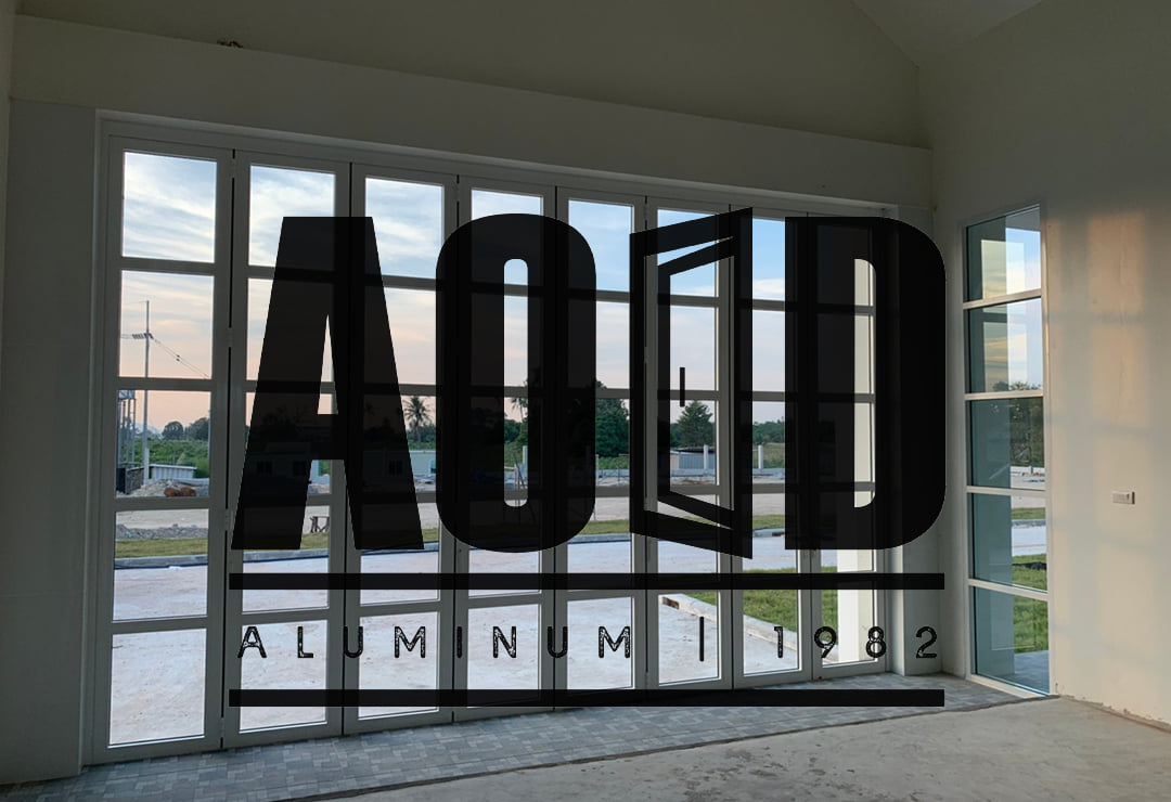 งานประตูบานเฟี้ยม 8-7-1 (BI-FOLDING... - Aood Aluminum 1982