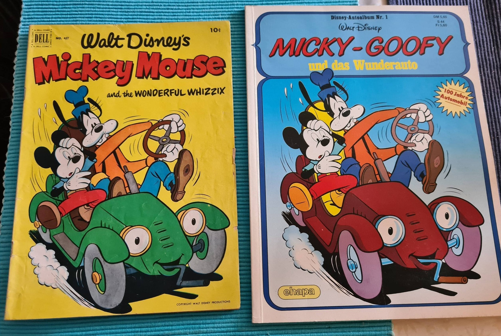 US Original vs Deutsche Ausgabe Four Color #427 Okt/Nov 1952