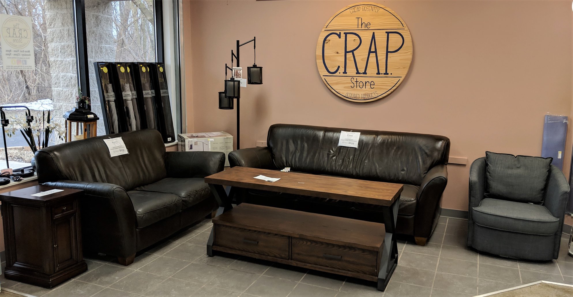 The CRAP Store - Here are the pictures from our surprise... | Facebook