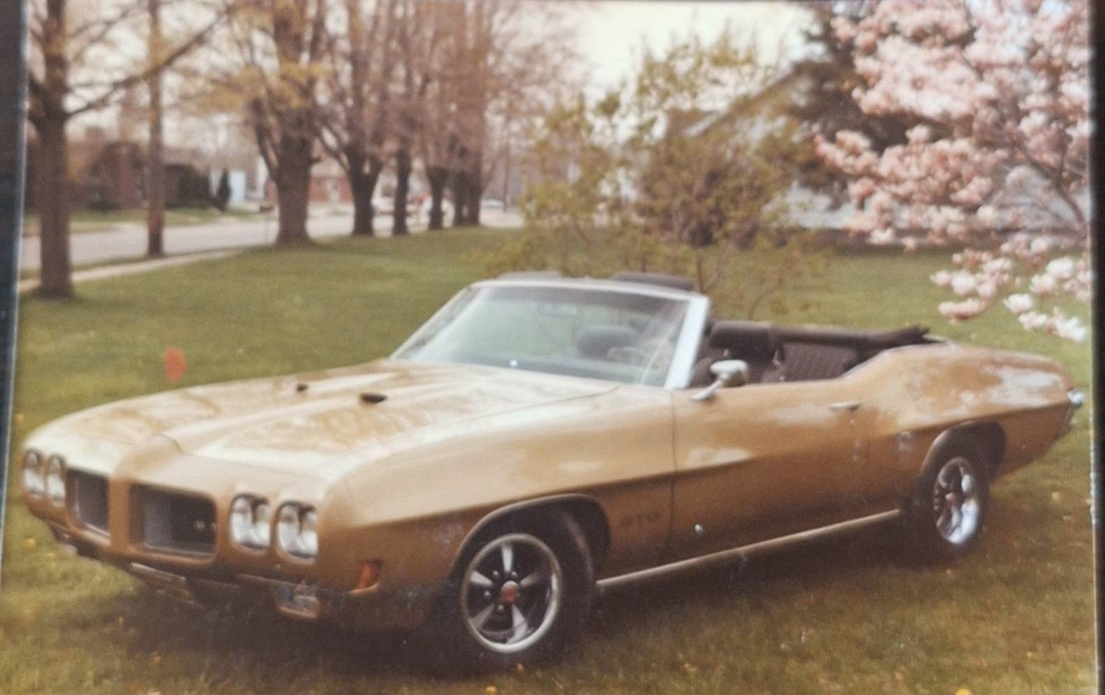 This was my 1970 GTO, 455 automatic, that I sold it in the late