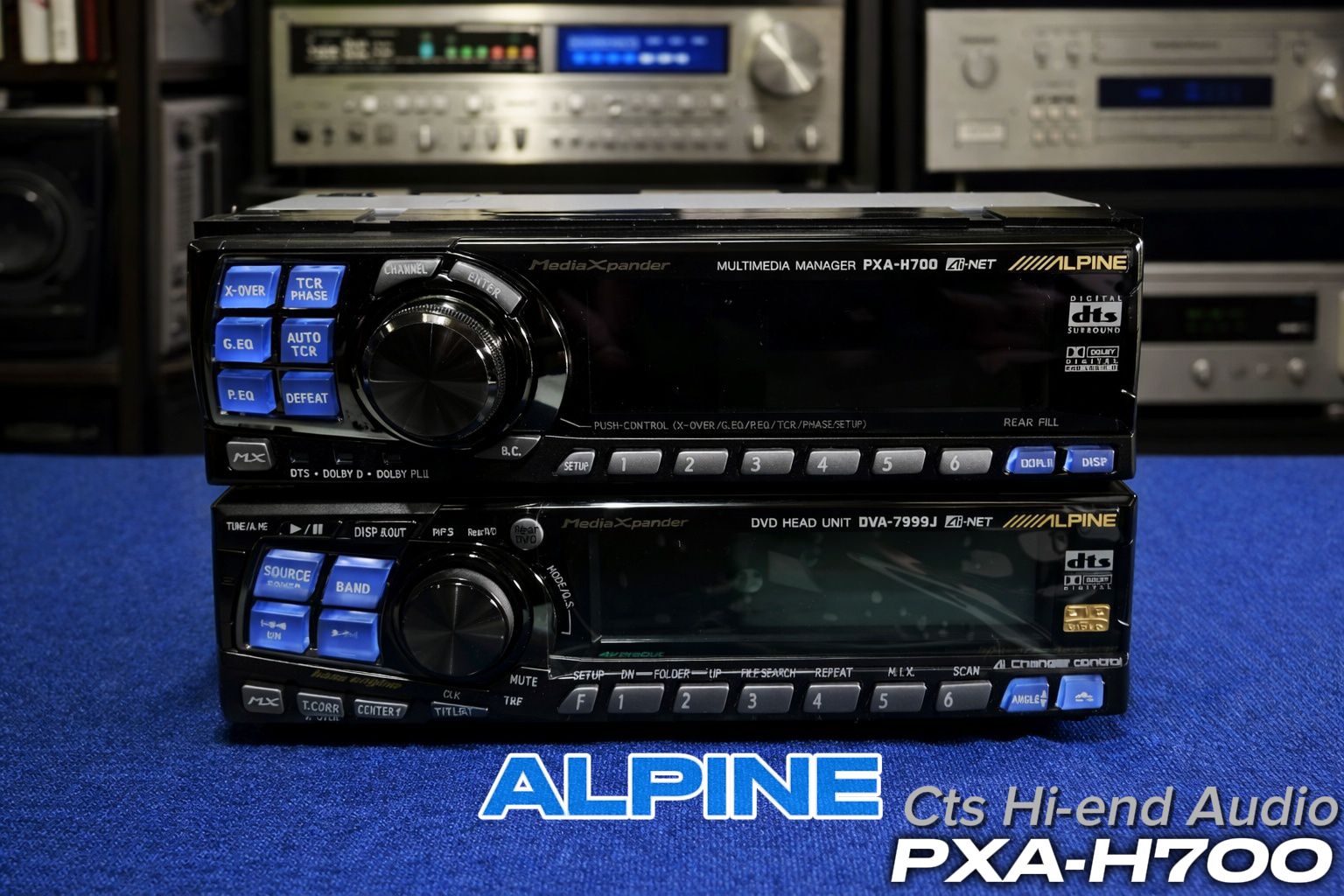 ALPINE Car Multi Media ✓ ALPINE DVA7899J ✓ ALPINE PXA-H700
