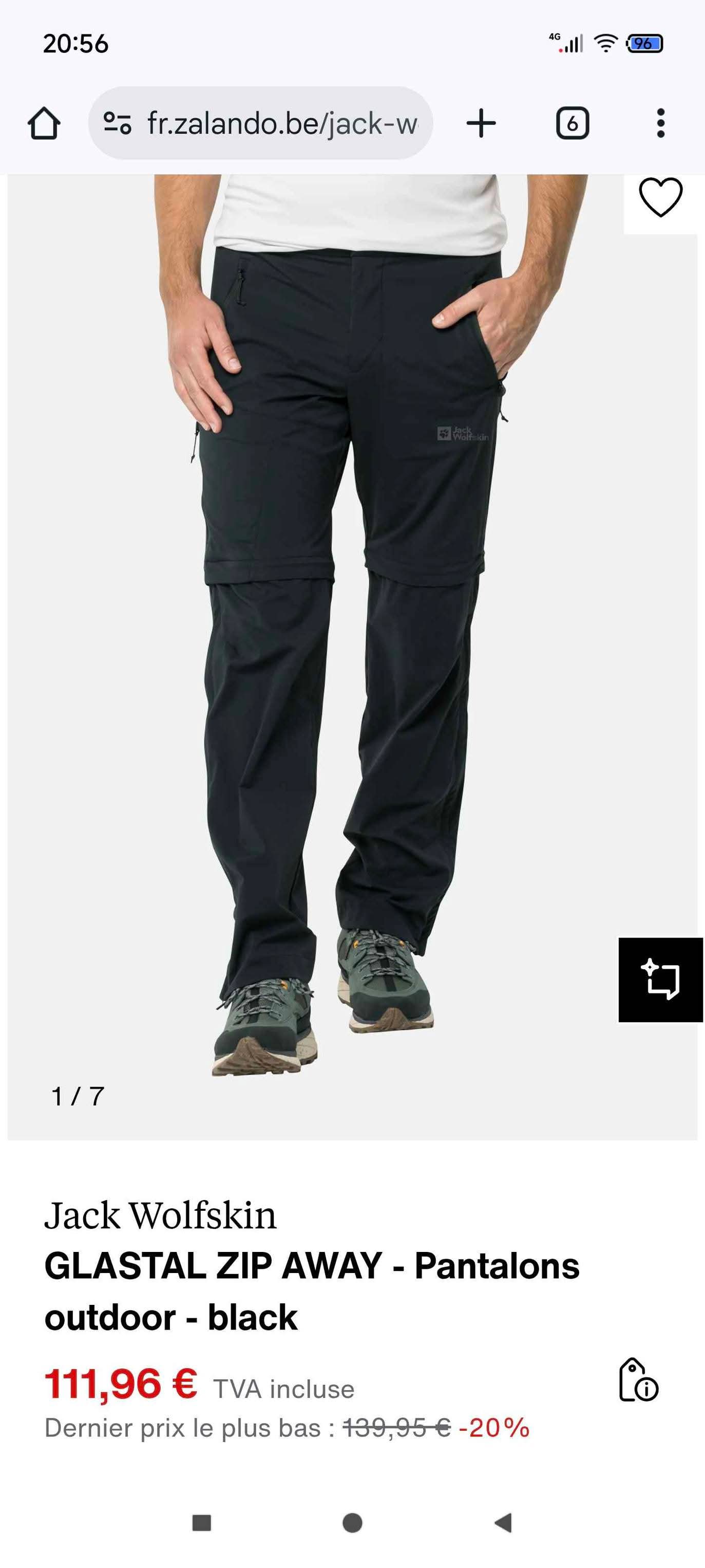LUI SUI Pantalon de Marche Respirant en Plein air pour Hommes
