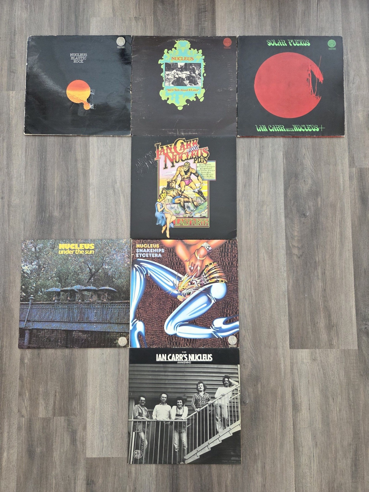 Nucleus - Snakehips Etcetera (1975) -nice WLP found over vacation