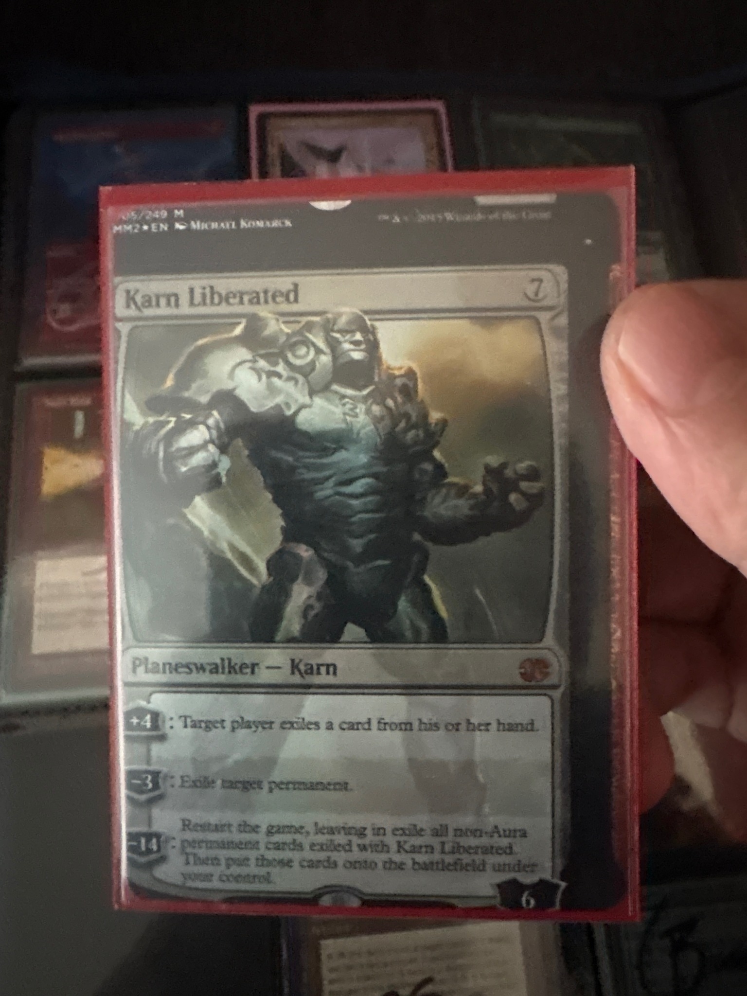 Scrying sheets nm foil auction