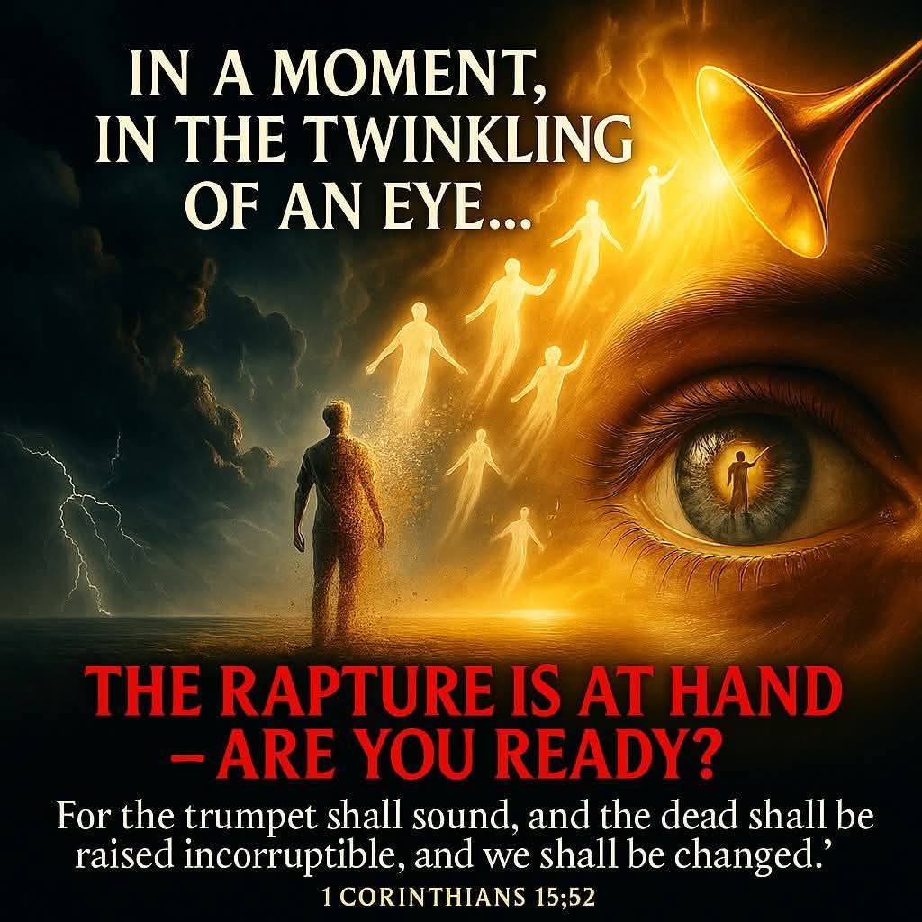 BE READY FOR THE RAPTURE | The Bible is clear: there is coming a ...