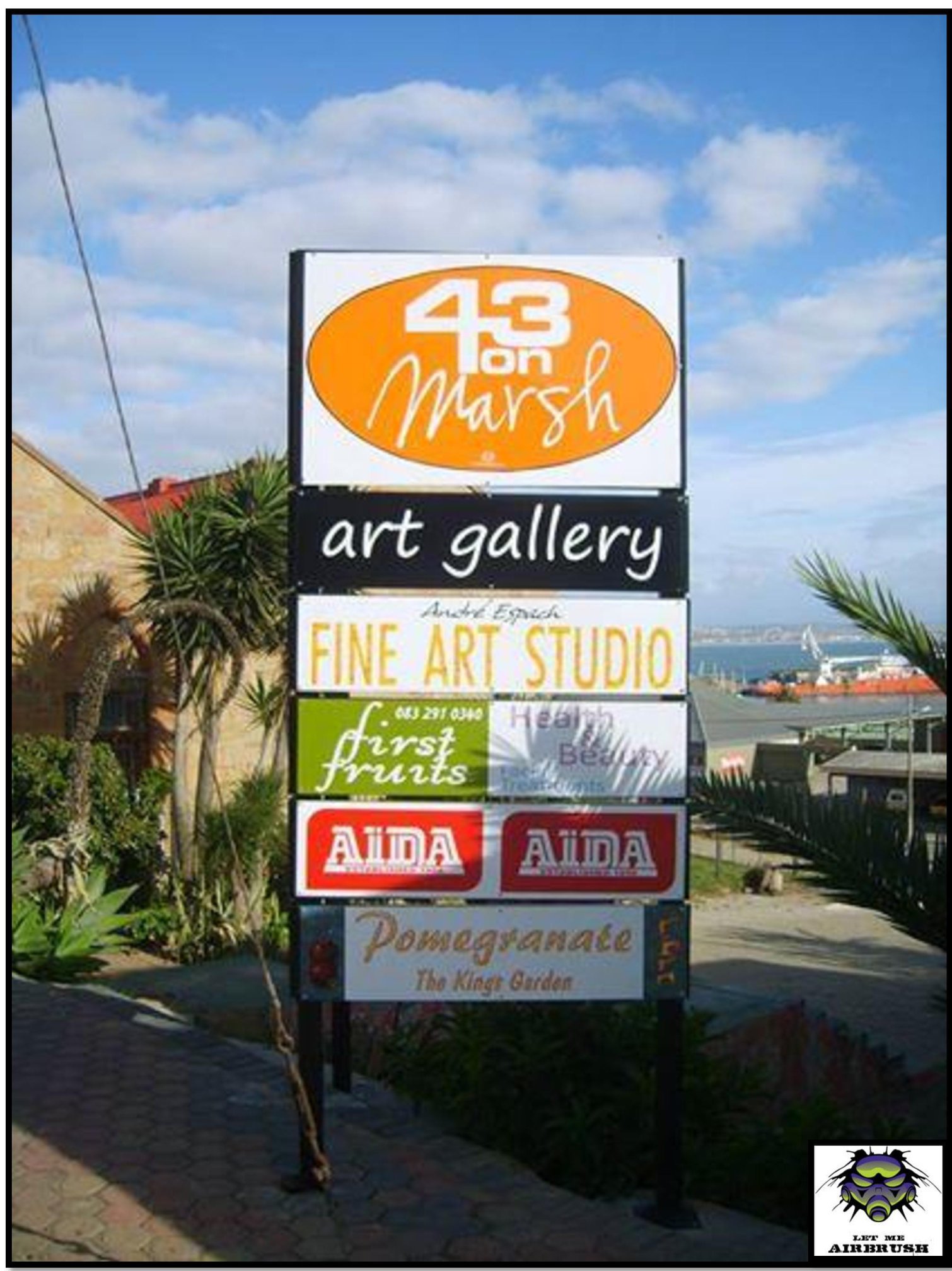 Let Me Airbrush - How cool is this multi-sign we...