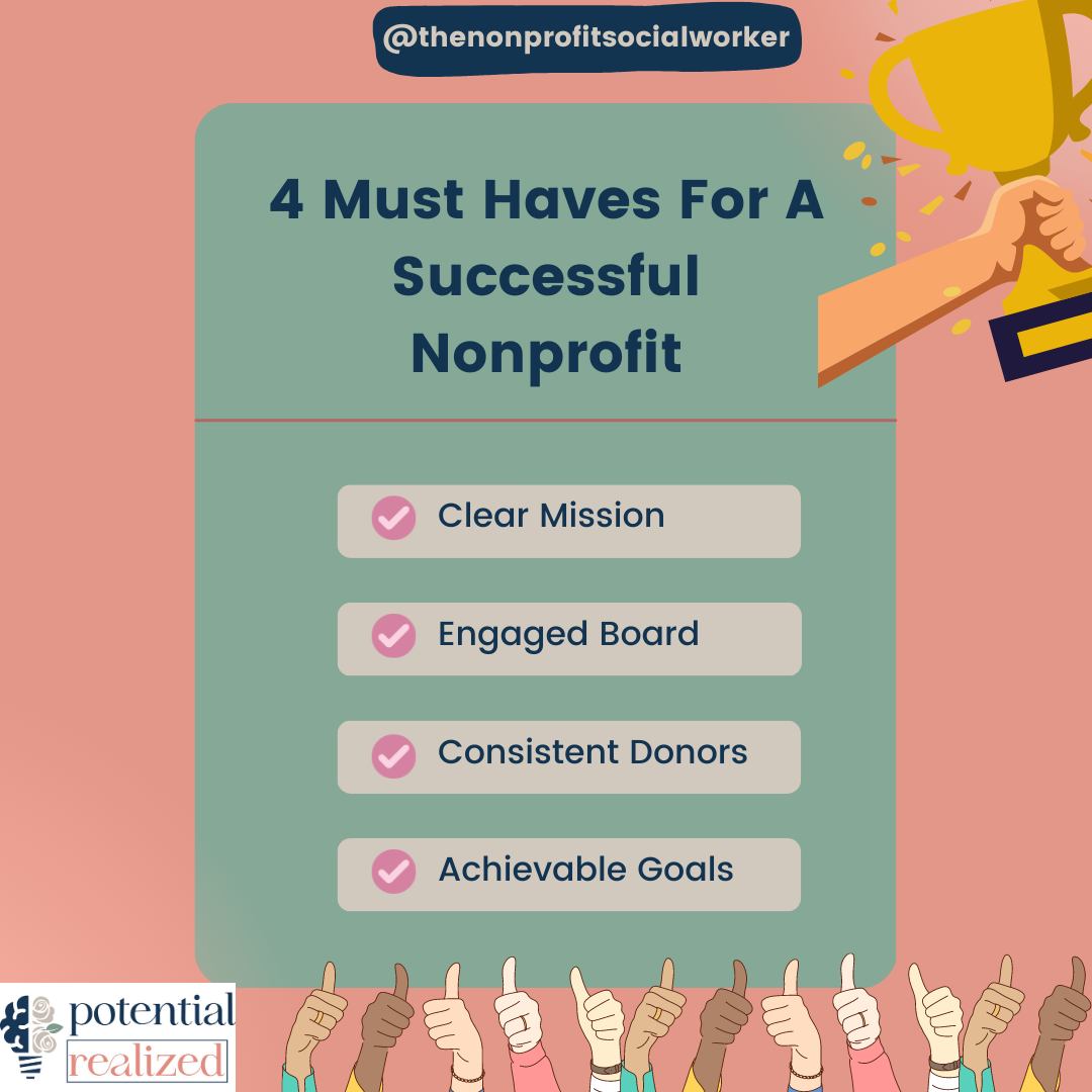 What are the 4 must-haves for a... - Potential Realized | Facebook