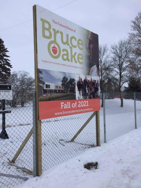 New signage is up!!! - Bruce Oake Recovery Centre