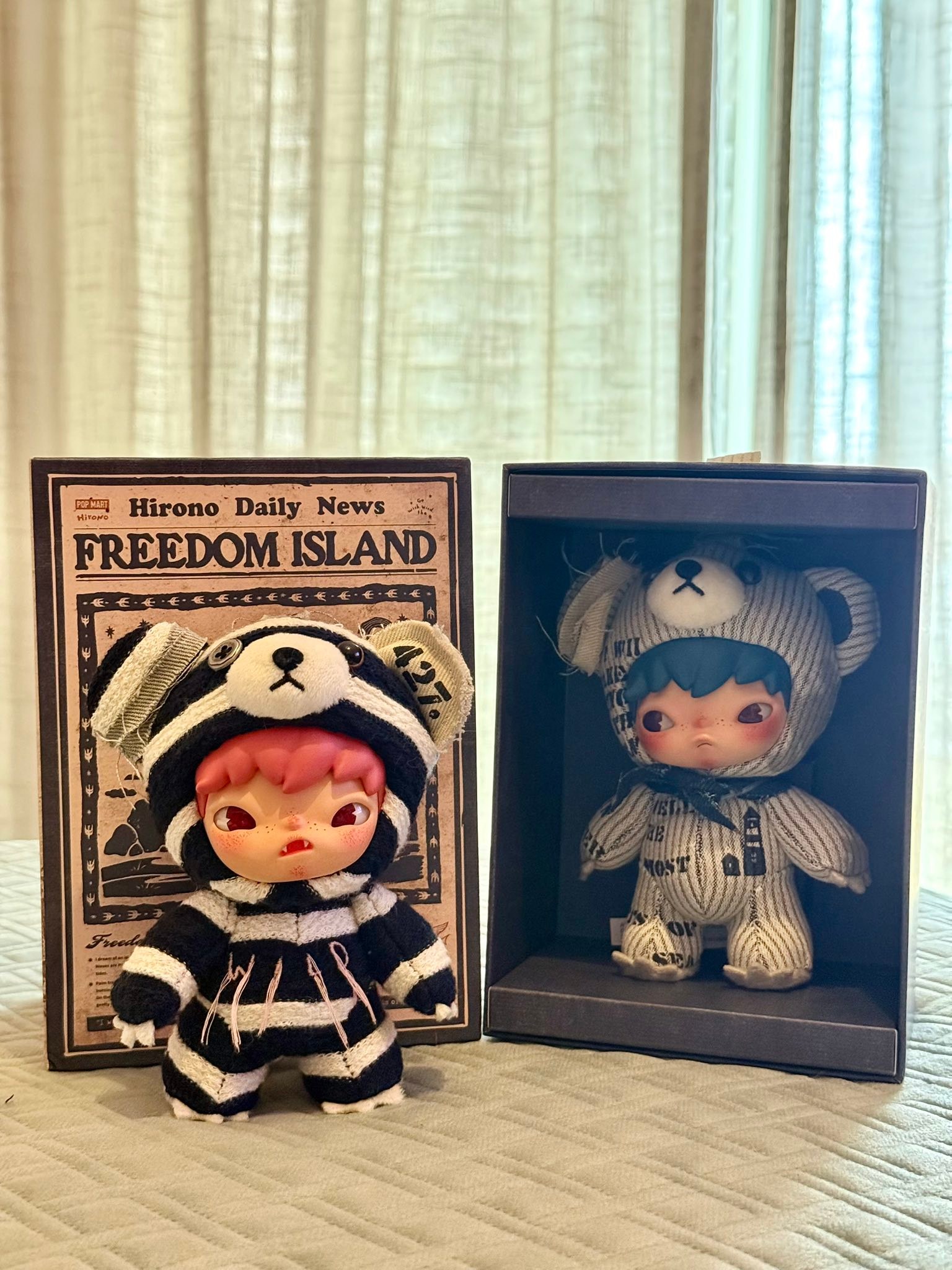 Hirono Road Journal dolls on Freedom Island