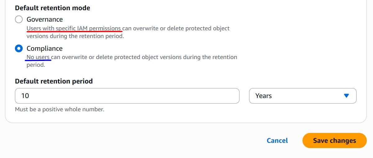Vietnam AWS Exam Prep | **S3 Object Lock: Compliance Mode vs Governance ...