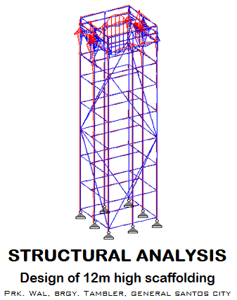 JR ces - Structural Design Analysis of 12m high tubular... | Facebook