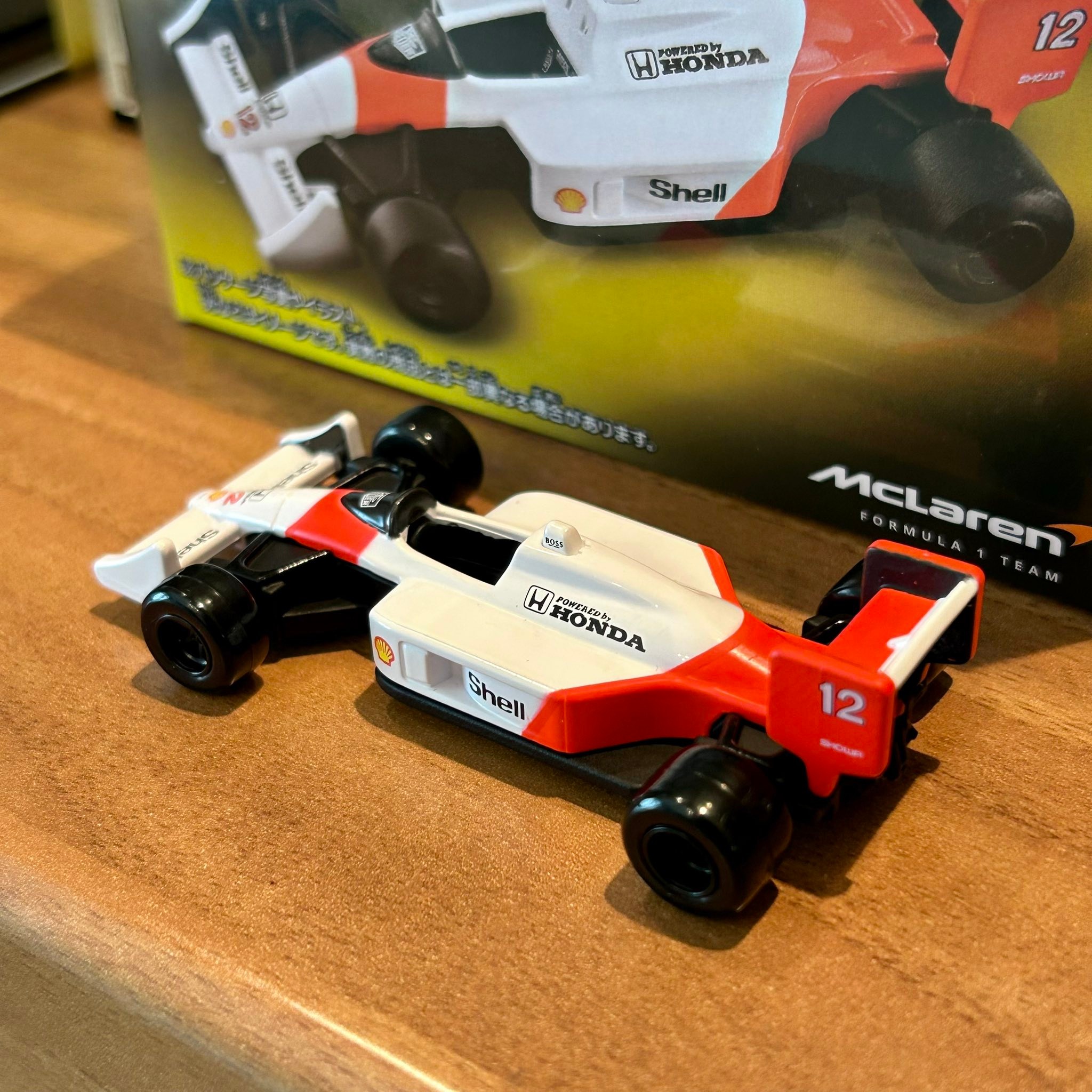 Tomica Premium Racing McLaren Honda MP4/4 #12 Ayrton Senna 1988 F1 