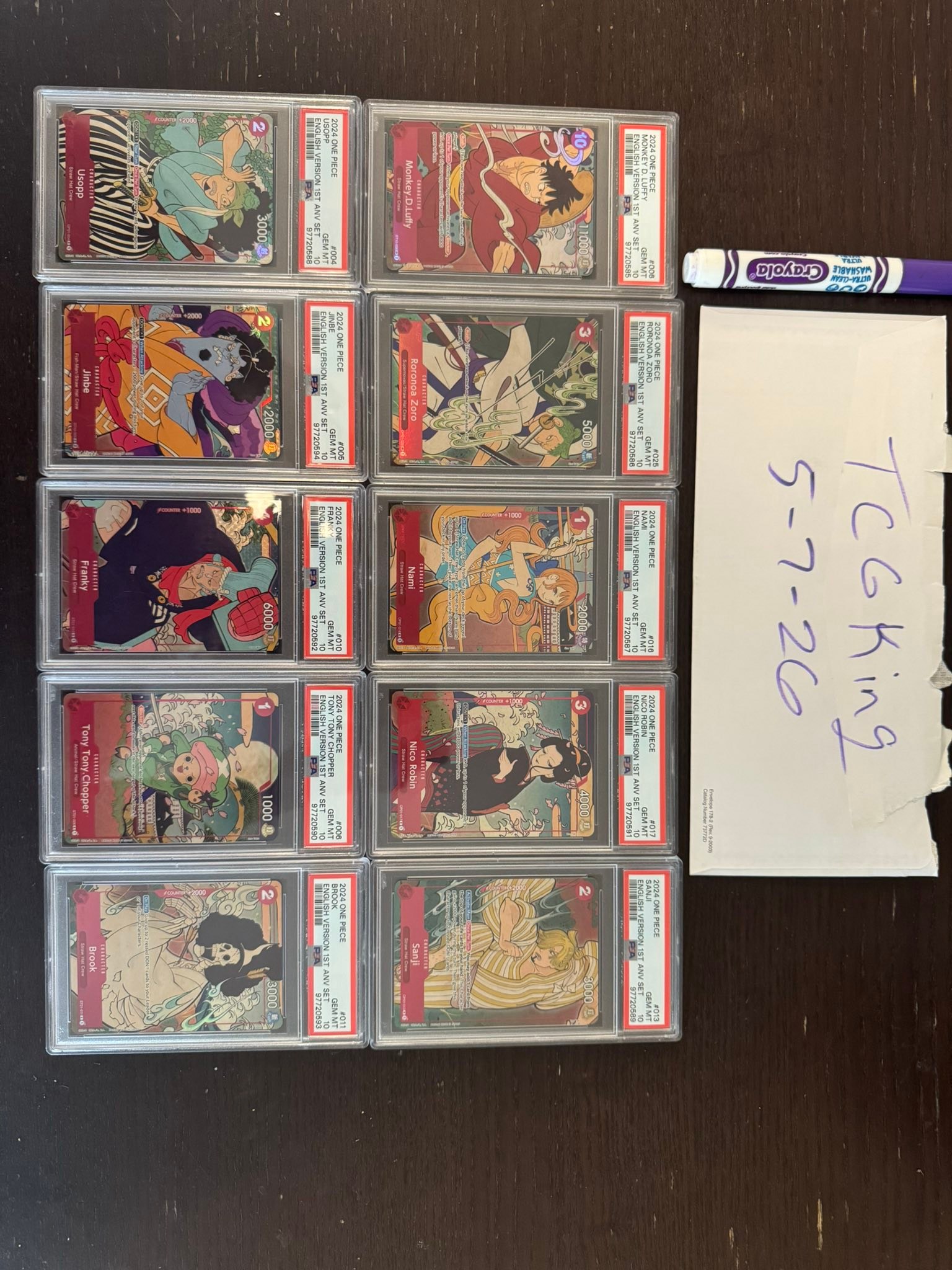 One piece english anniversary set for sale